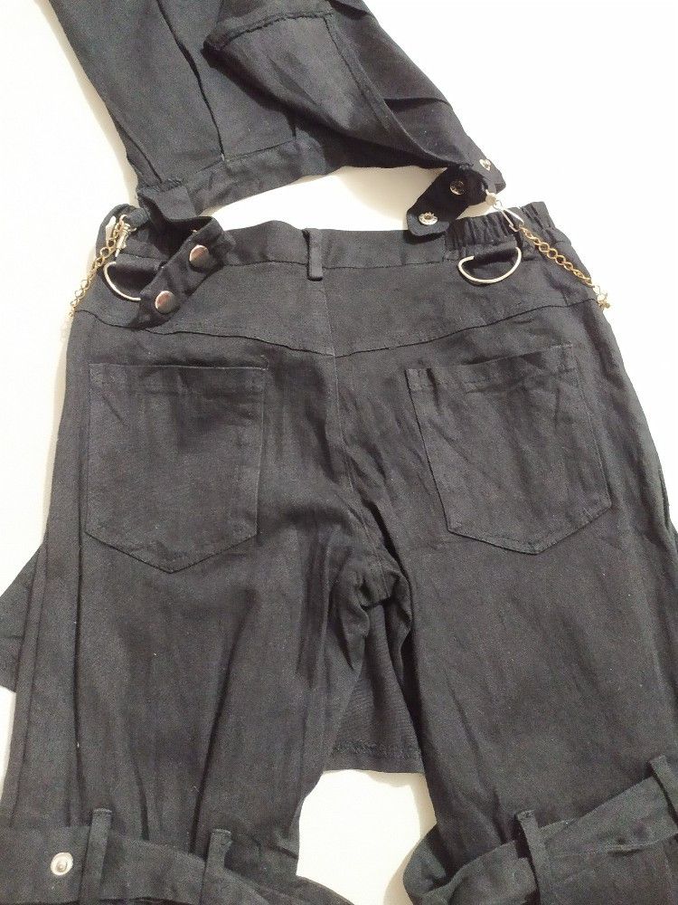 Japanese Brand × Seditionaries 🔥Ichioku Japan Bondage Punk Pants Size 29" - 8 Thumbnail
