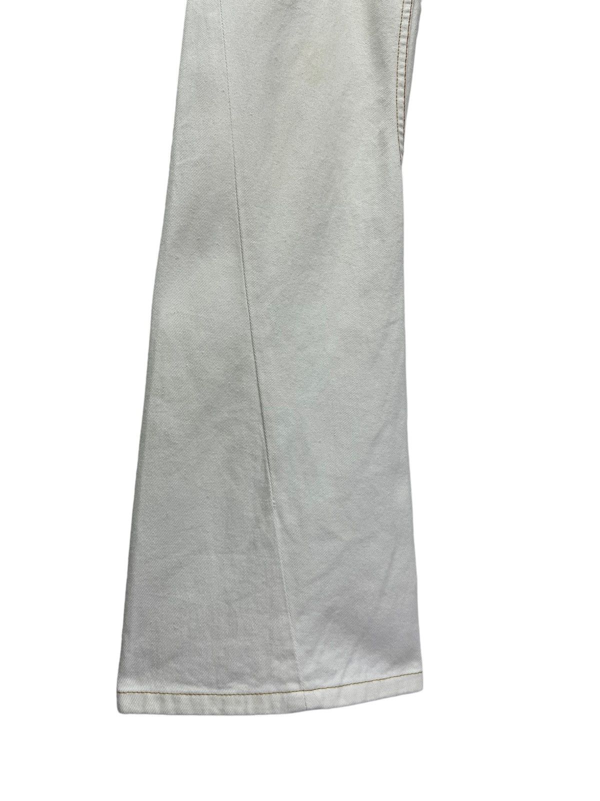semanticdesign 🔥 SEMANTIC DESIGN Punk Bondage Zipper Low Rise Flare Pants Size US 29 - 14 Thumbnail