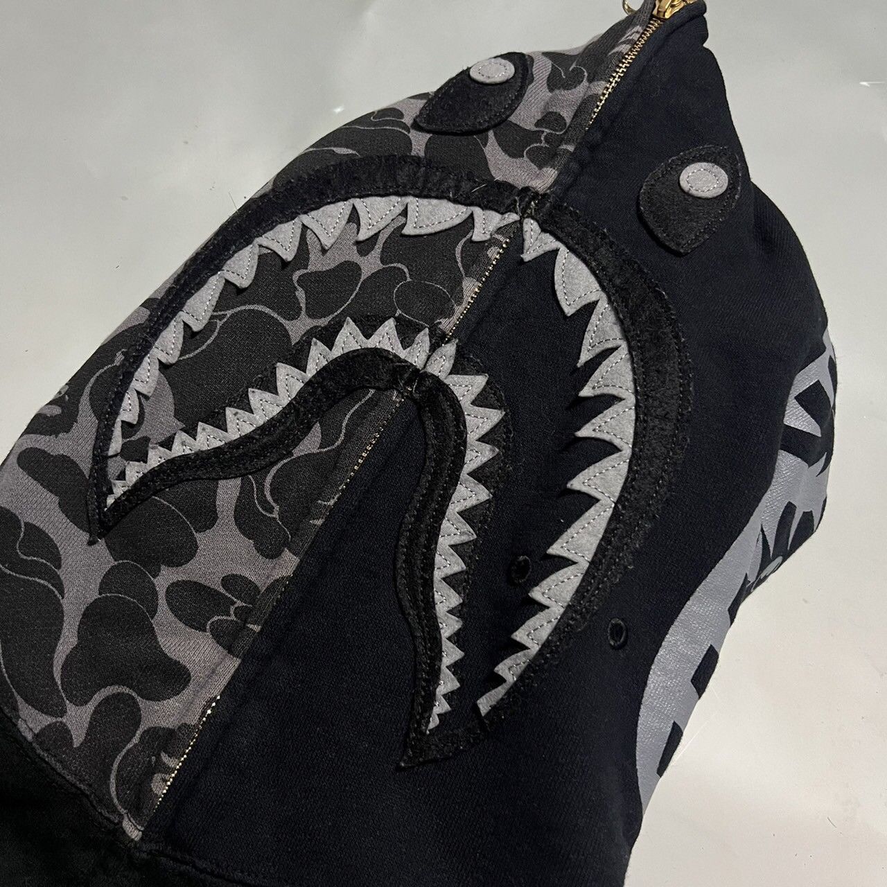 Bape × Jam Home Made Bape x Jam Home Made Shark Full Zip Hoodie Size US M / EU 48-50 / 2 - 3 Thumbnail