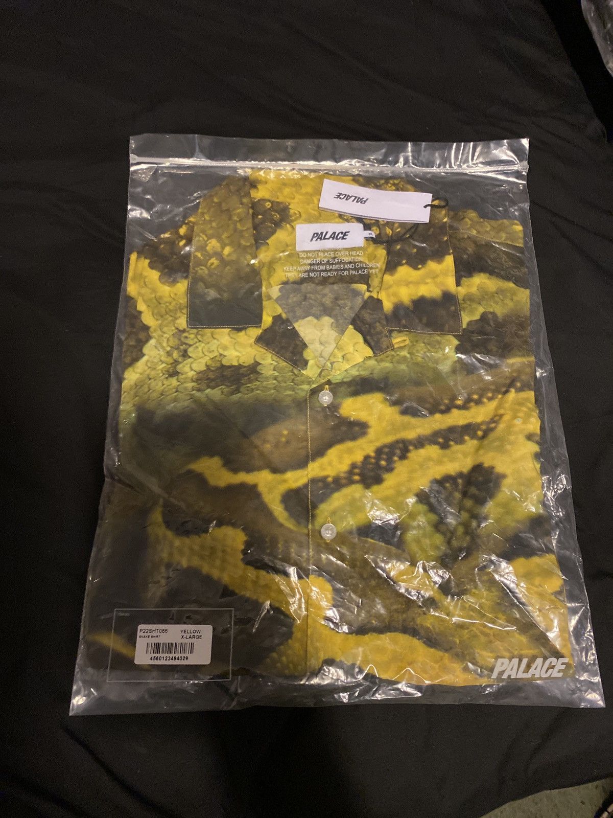 Palace Palace Snake Shirt Yellow XL Size US XL / EU 56 / 4 - 6 Thumbnail