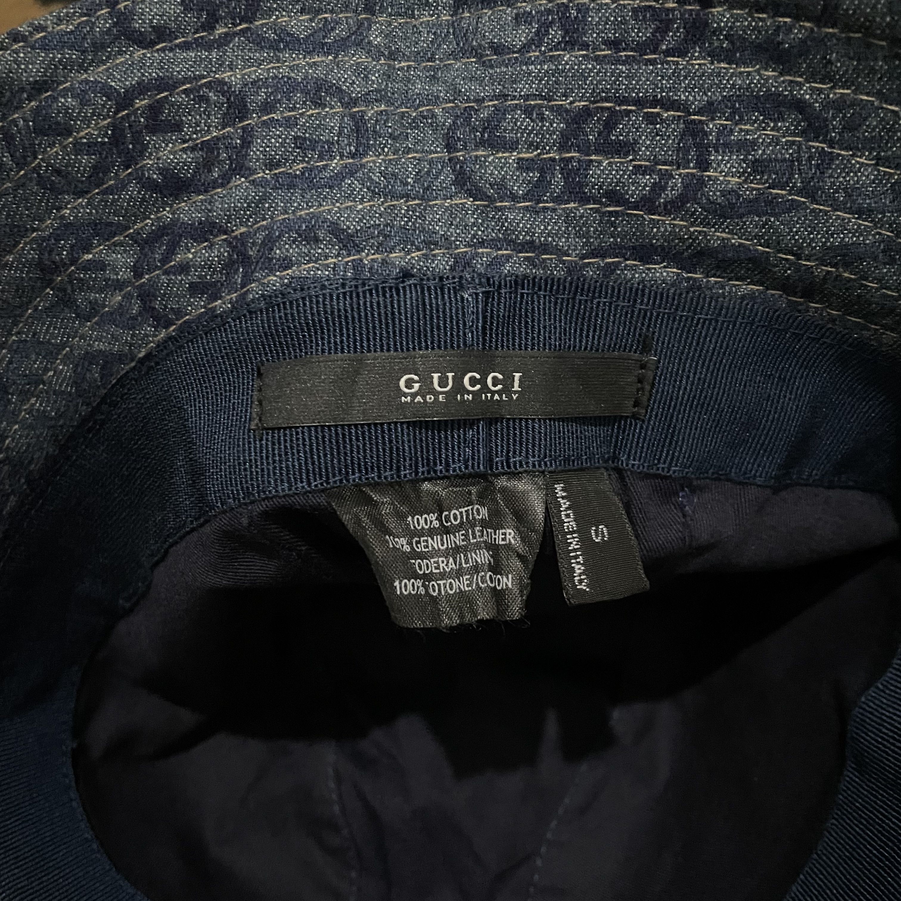 Gucci Gucci Bucket Hat Monogram Size ONE SIZE - 5 Thumbnail
