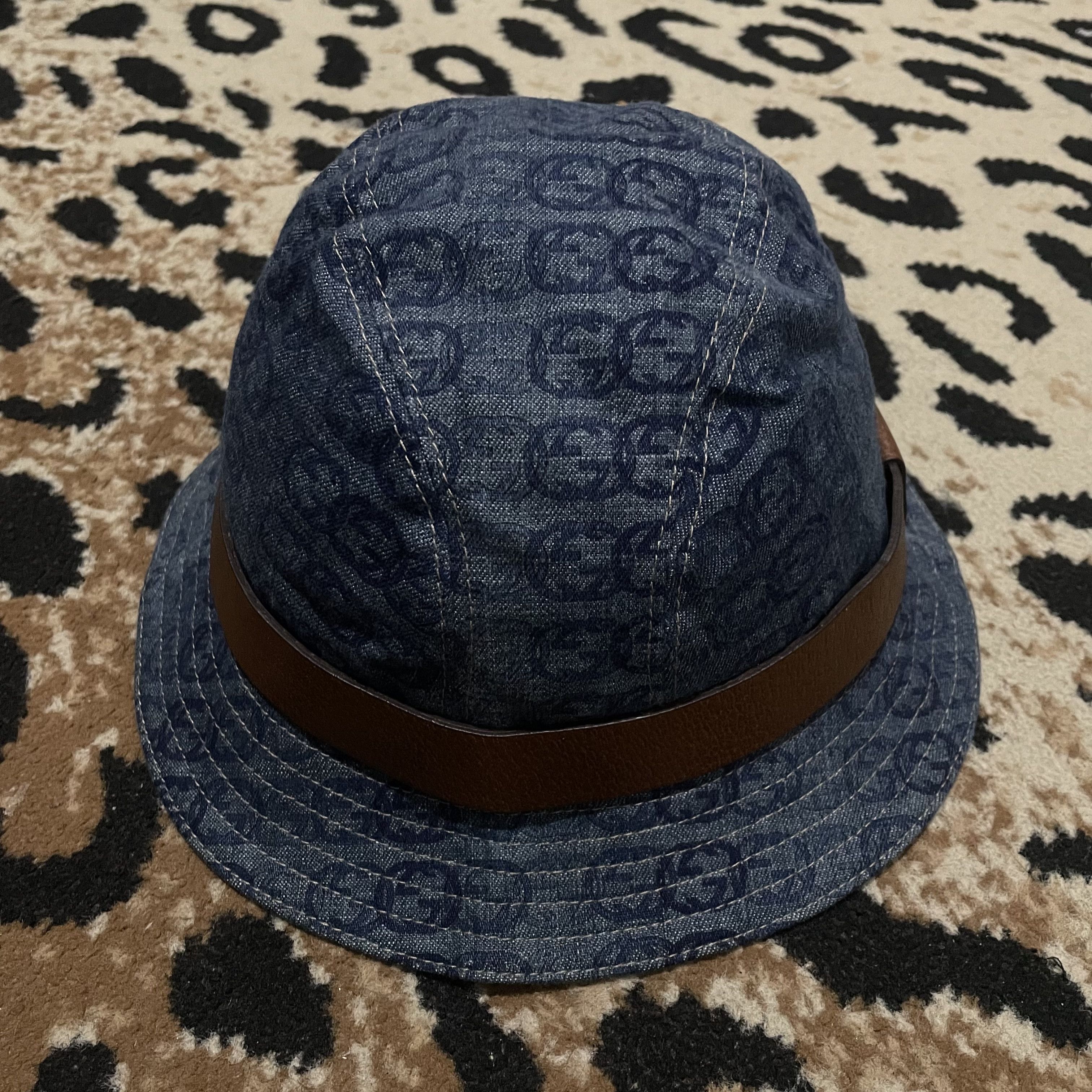 Gucci Gucci Bucket Hat Monogram Size ONE SIZE - 1 Thumbnail