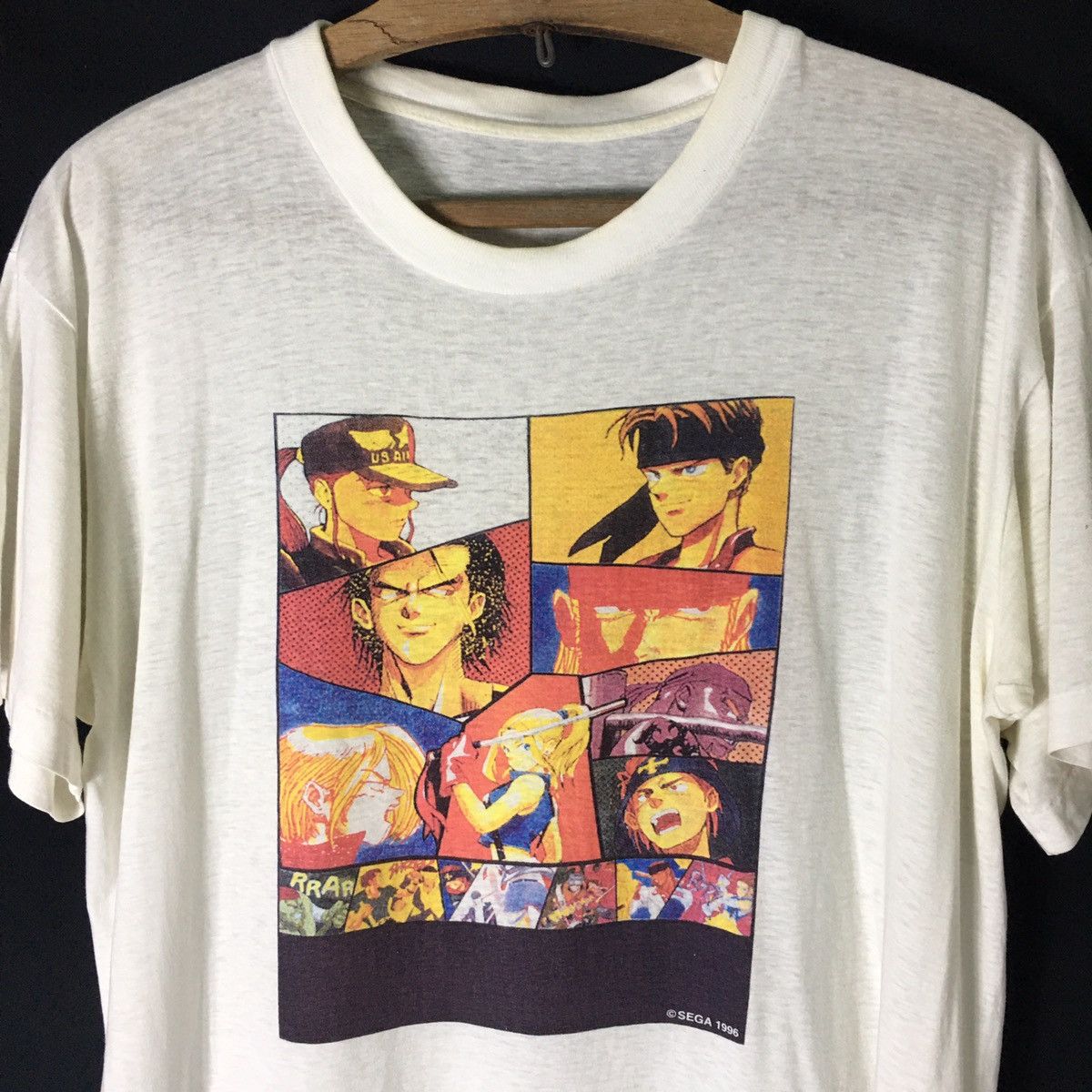 Cartoon Network × Vintage Rare! Vintage 90s Sega Last Bronx Fighter Video Game Tee Size US L / EU 52-54 / 3 - 2 Thumbnail