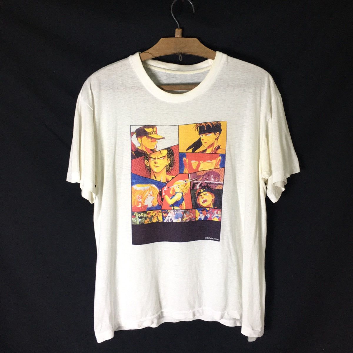 Cartoon Network × Vintage Rare! Vintage 90s Sega Last Bronx Fighter Video Game Tee Size US L / EU 52-54 / 3 - 1 Thumbnail