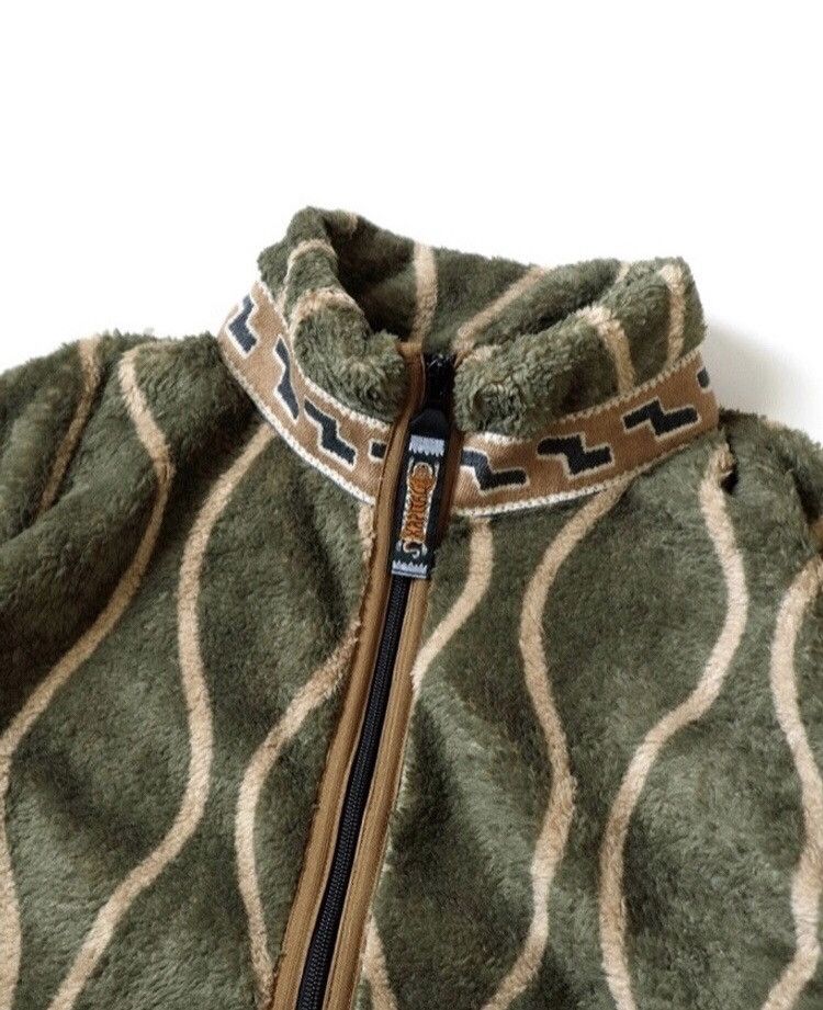 Kapital × Kapital Kountry KAPITAL Drunken Striped Fleece ZIP UP Blouson Size US XXL / EU 58 / 5 - 3 Thumbnail