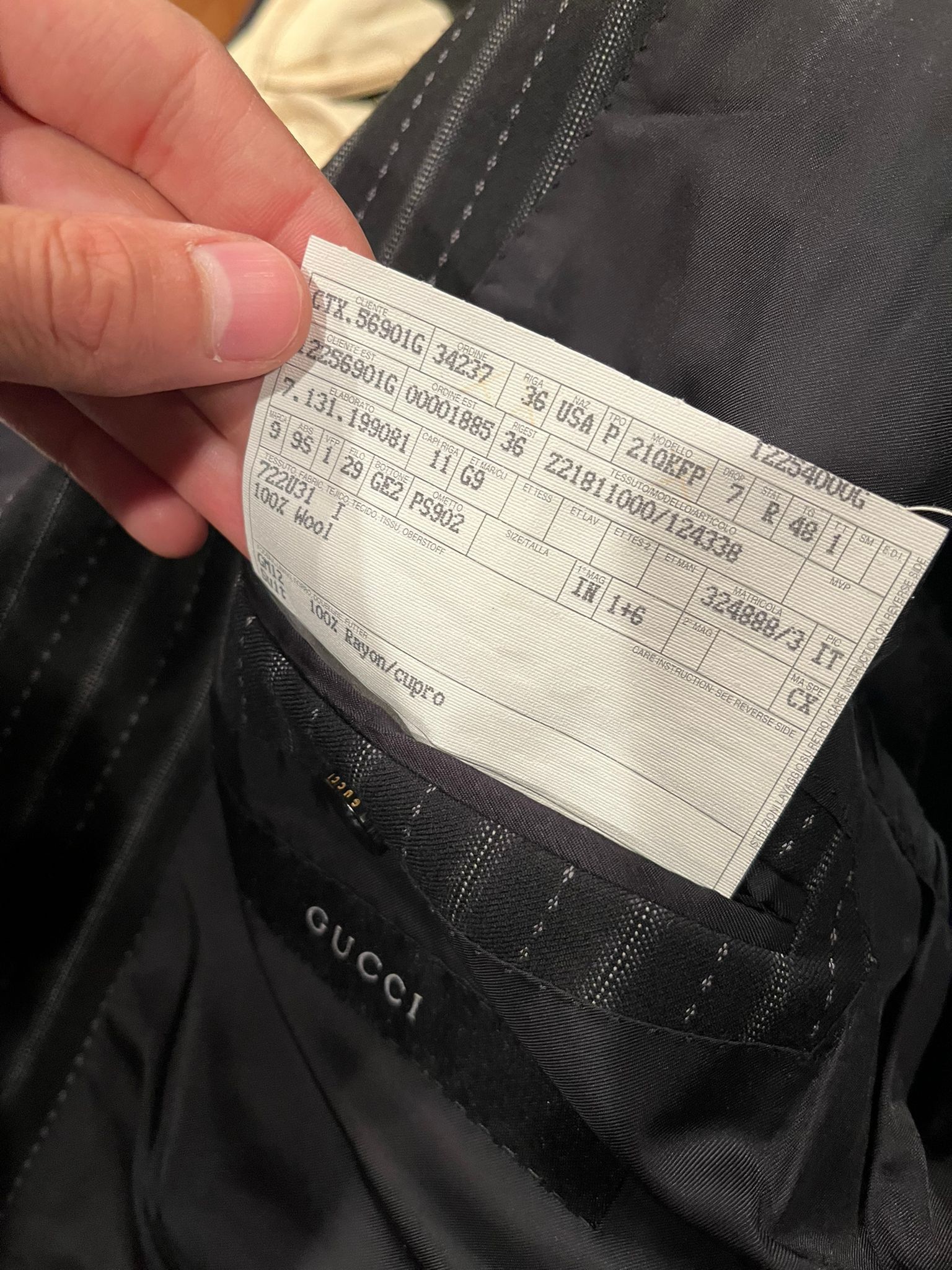 Gucci × Tom Ford Suits in Black Size US M / EU 48-50 / 2 - 10 Thumbnail
