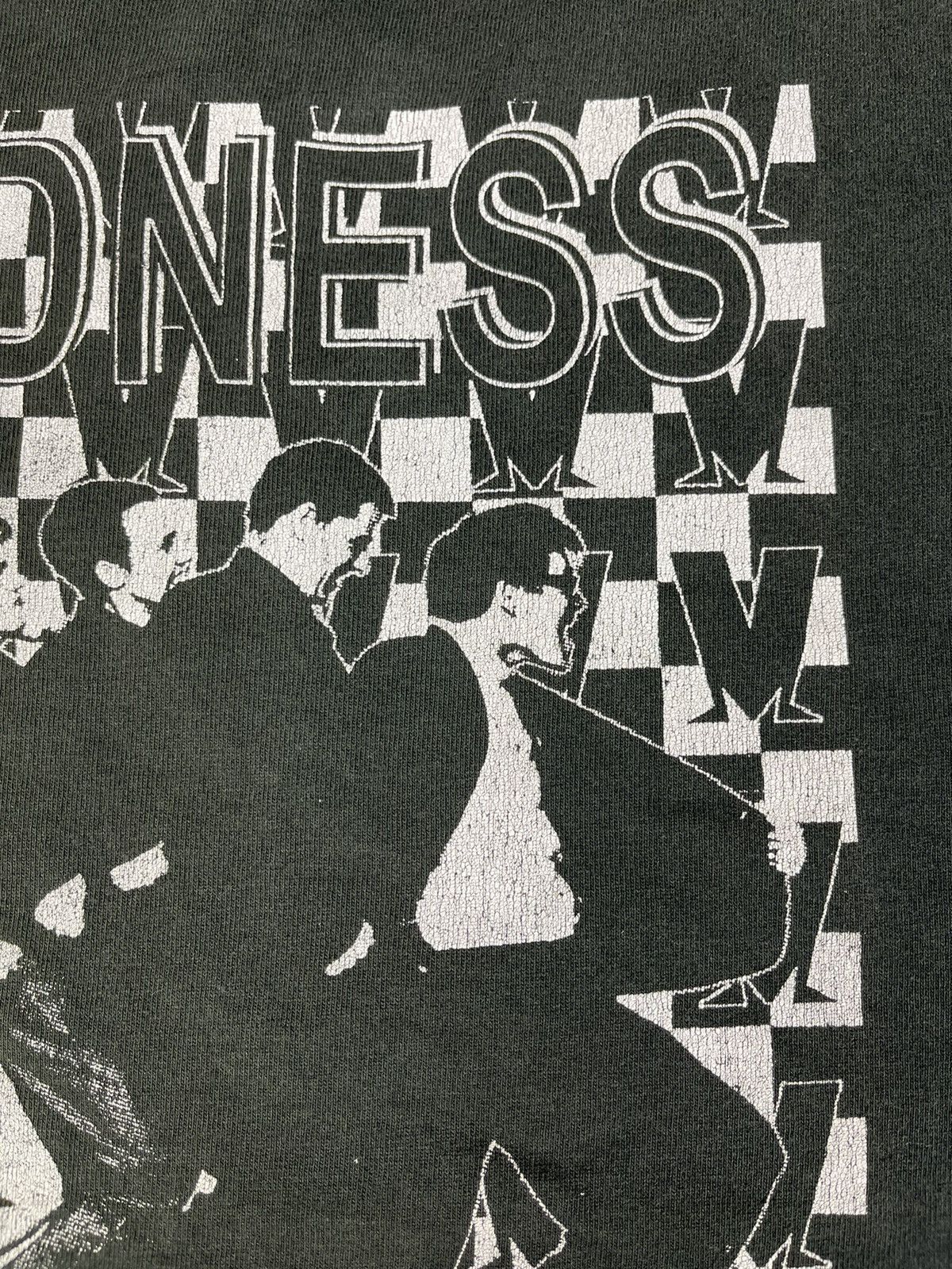 Band Tees × Vintage Vintage 90s Madness Ska Punk Distressed Sun Faded Tee Size US XL / EU 56 / 4 - 4 Thumbnail