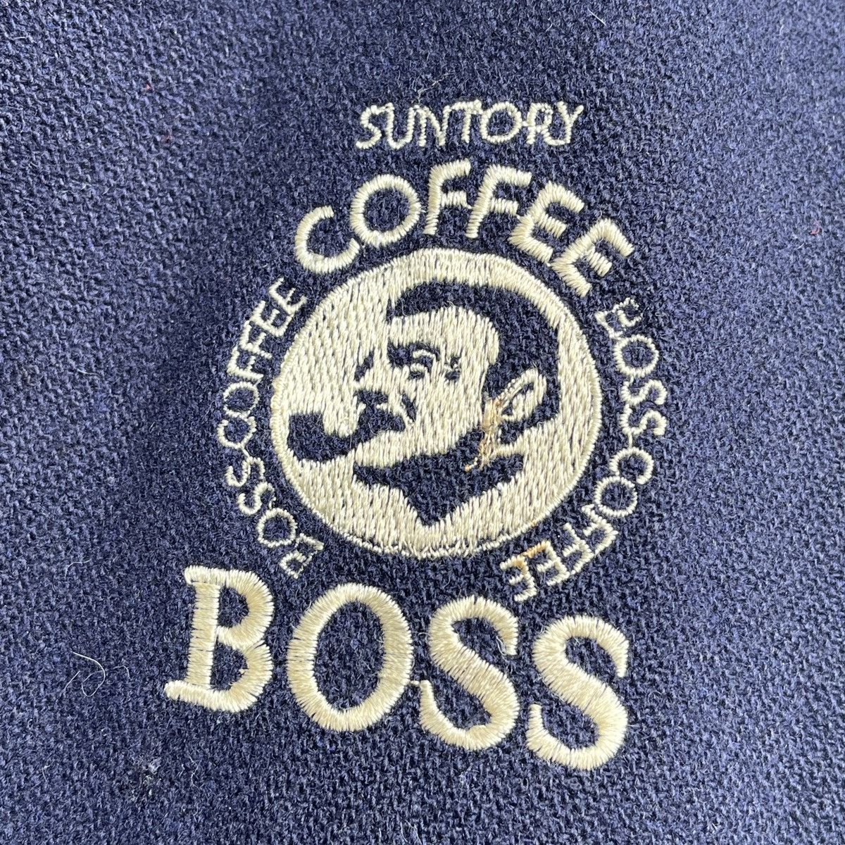 Vintage Japan Leather Suntory Coffee Boss Varsity Jacket Size US L / EU 52-54 / 3 - 6 Thumbnail