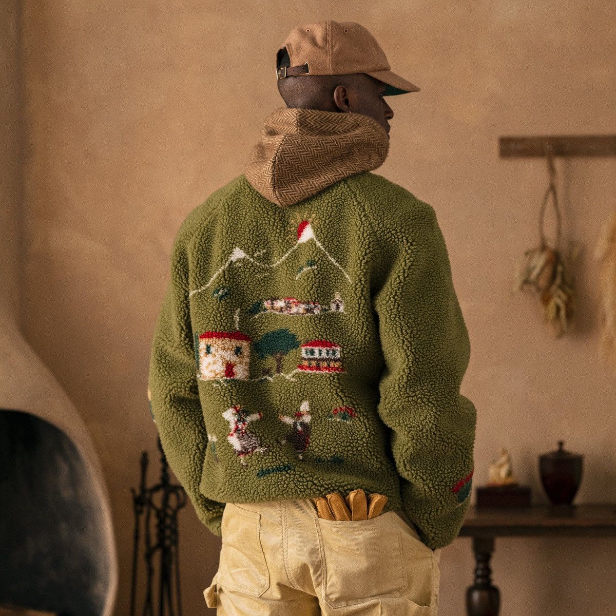 Aime Leon Dore Aime Leon Dore Village Fleece Jacket Size US L / EU 52-54 / 3 - 1 Thumbnail