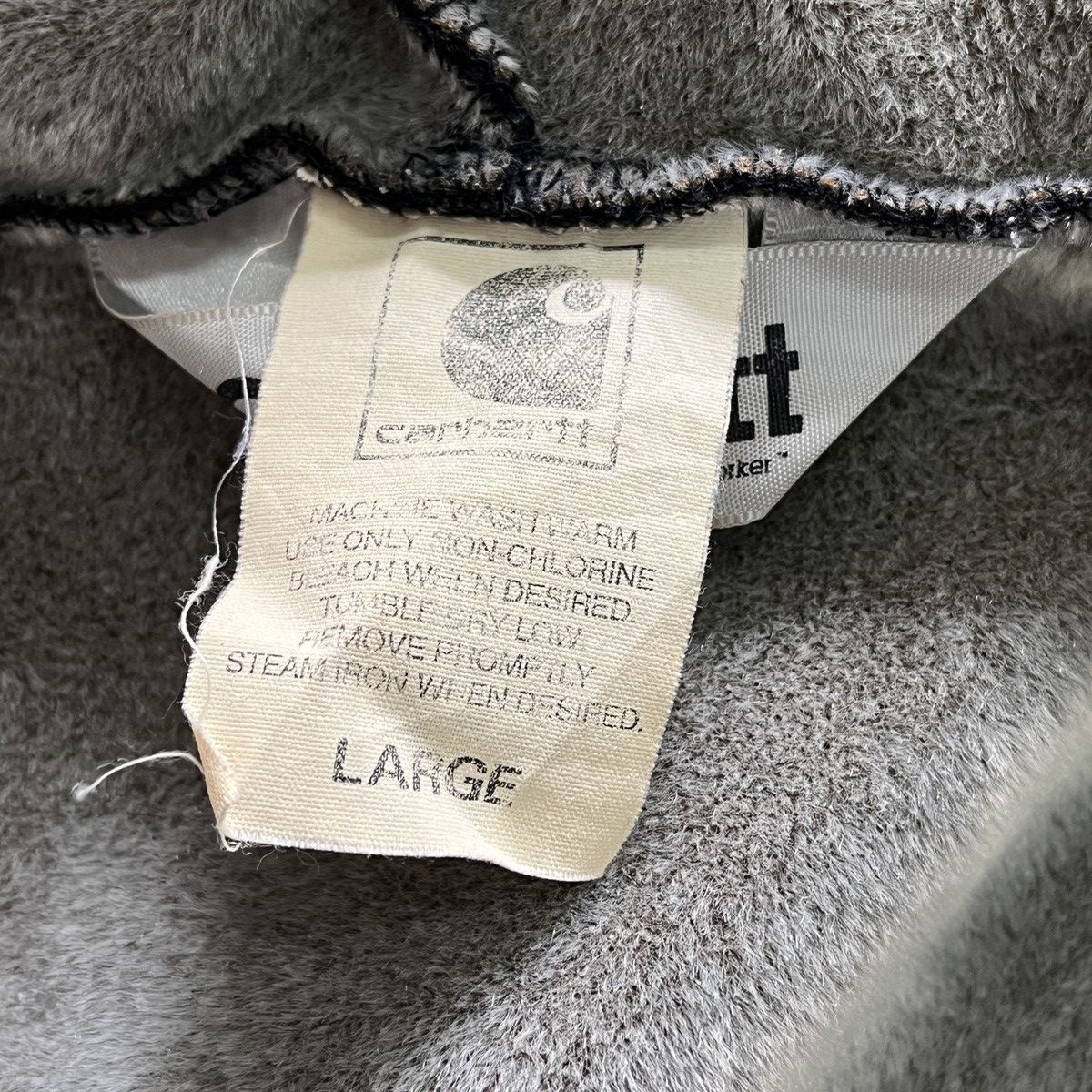 Carhartt × Vintage Carhartt Hoodie Vintage Blanket Hooded Fur Inside Lining Size US L / EU 52-54 / 3 - 5 Thumbnail