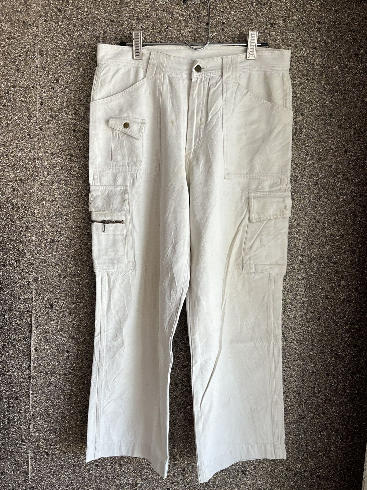 image of Cargo Pants Ft54 in White, Men's (Size 33)