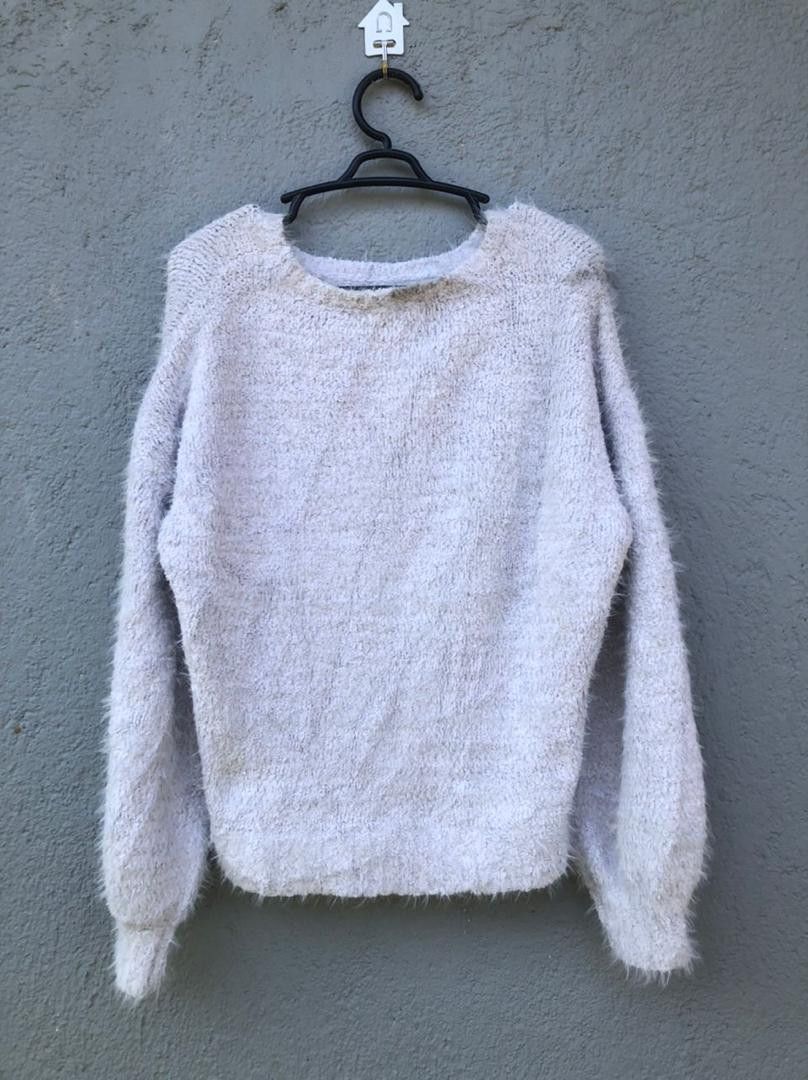Aran Isles Knitwear × Japanese Brand Vintage Chip Clip Mohair Knitwear Size US M / EU 48-50 / 2 - 2 Thumbnail