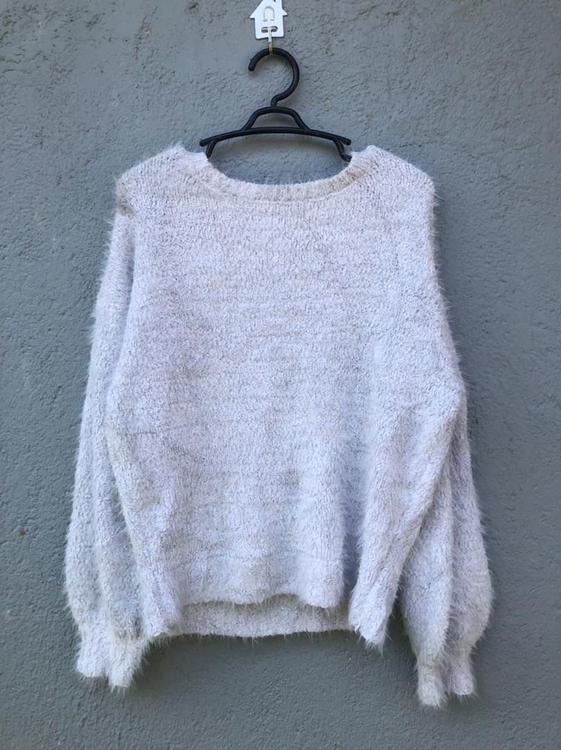 Aran Isles Knitwear × Japanese Brand Vintage Chip Clip Mohair Knitwear Size US M / EU 48-50 / 2 - 1 Thumbnail