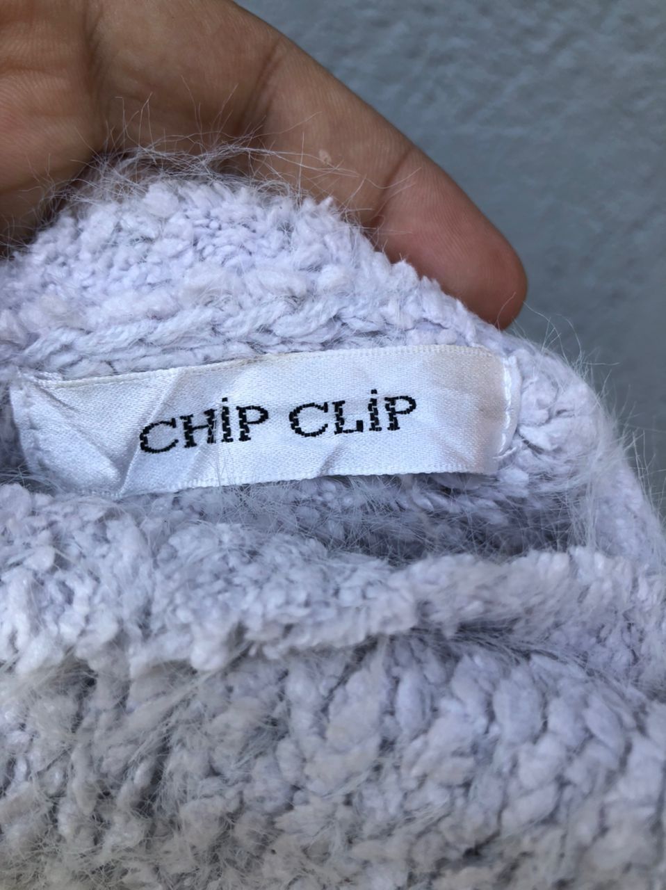 Aran Isles Knitwear × Japanese Brand Vintage Chip Clip Mohair Knitwear Size US M / EU 48-50 / 2 - 4 Thumbnail