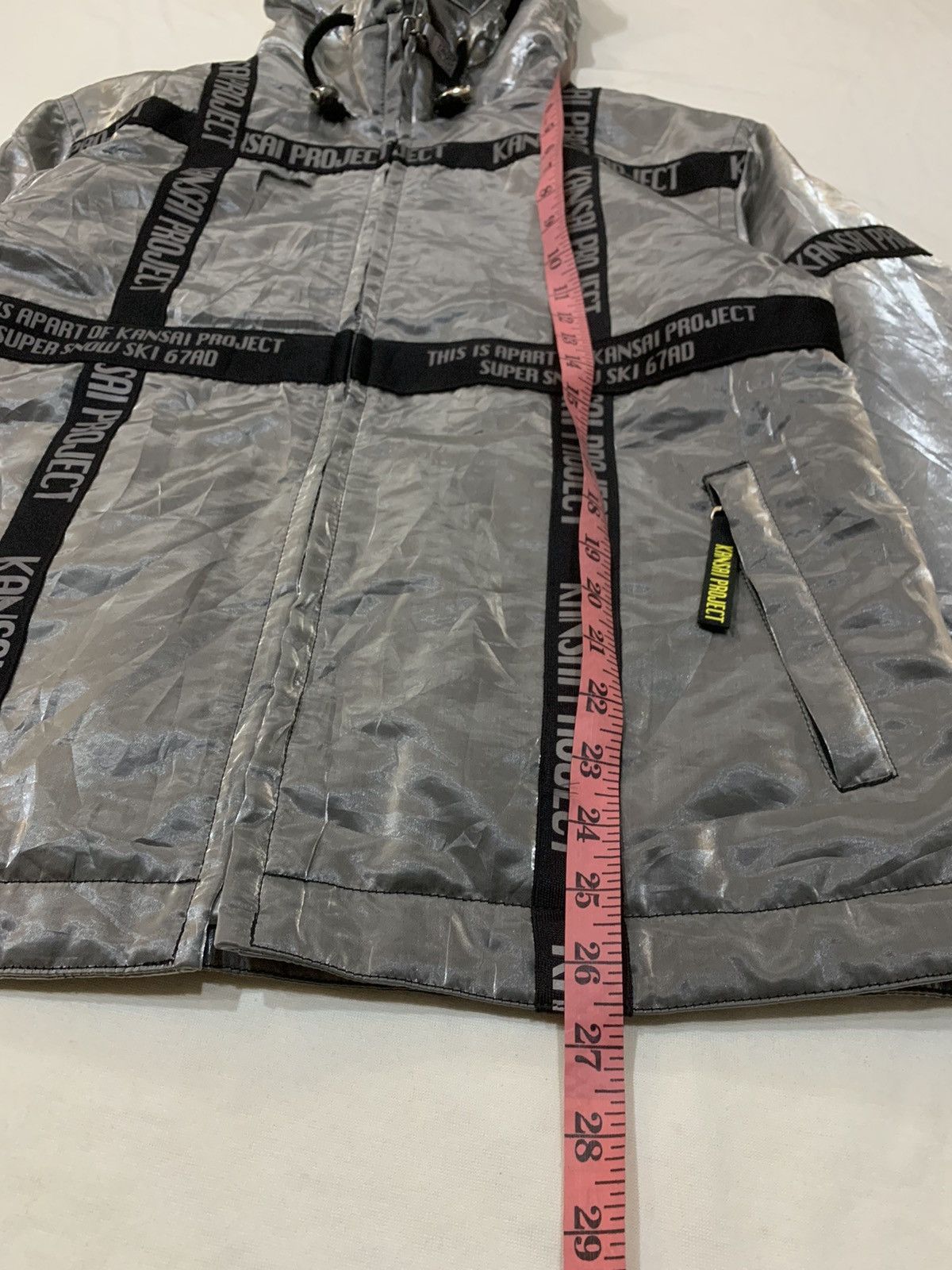 Kansai Yamamoto KANSAI PROJECT BONDAGE METALLIC SILVER JACKET ASTRONAUT Size US M / EU 48-50 / 2 - 3 Thumbnail