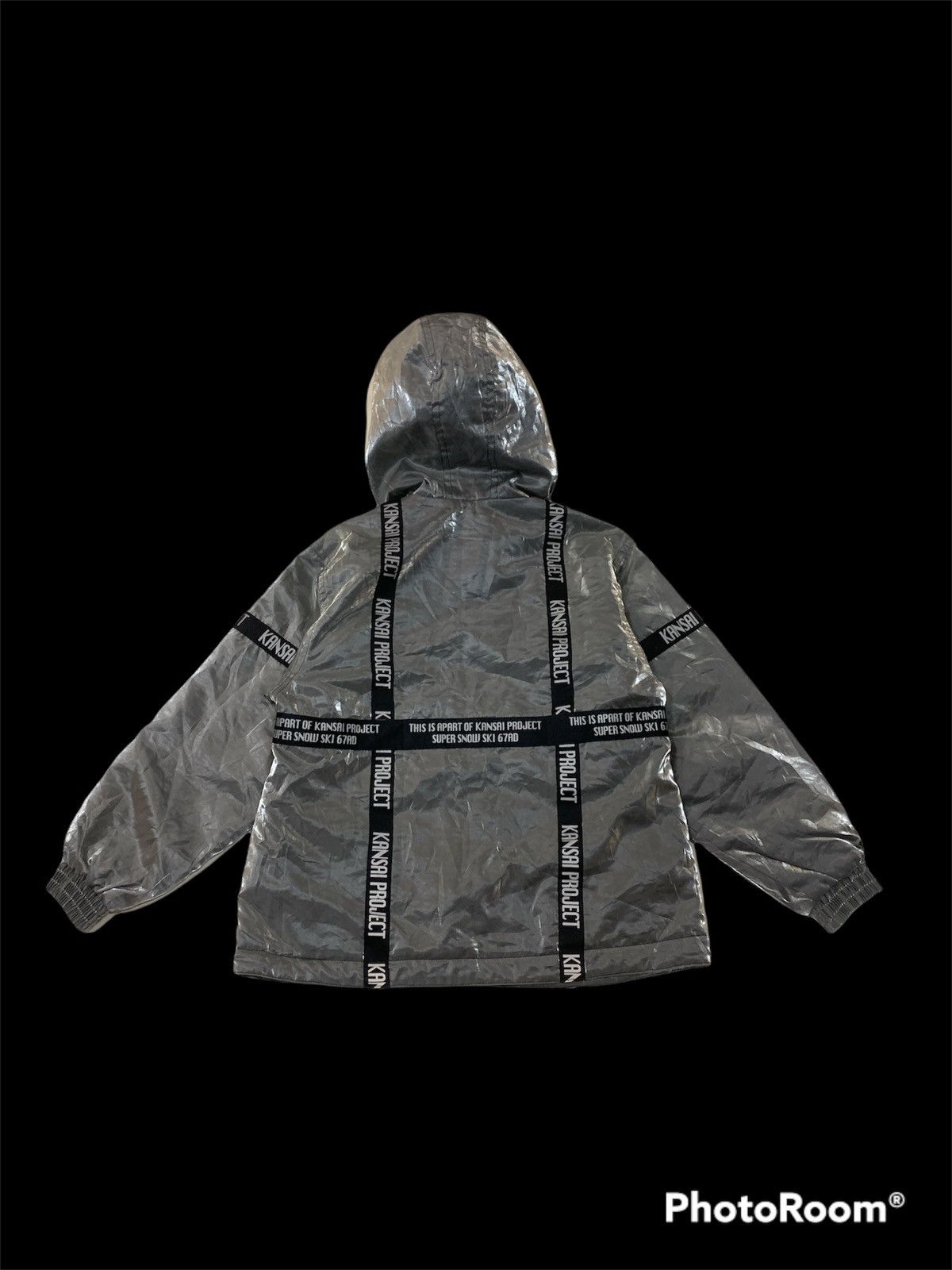 Kansai Yamamoto KANSAI PROJECT BONDAGE METALLIC SILVER JACKET ASTRONAUT Size US M / EU 48-50 / 2 - 2 Thumbnail