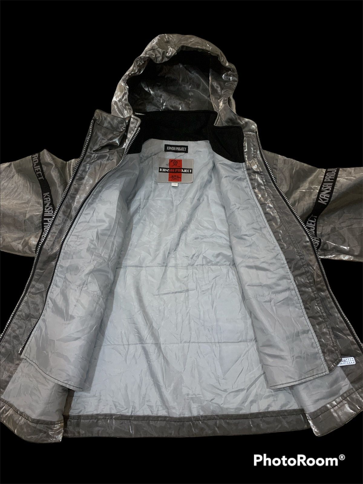 Kansai Yamamoto KANSAI PROJECT BONDAGE METALLIC SILVER JACKET ASTRONAUT Size US M / EU 48-50 / 2 - 9 Thumbnail