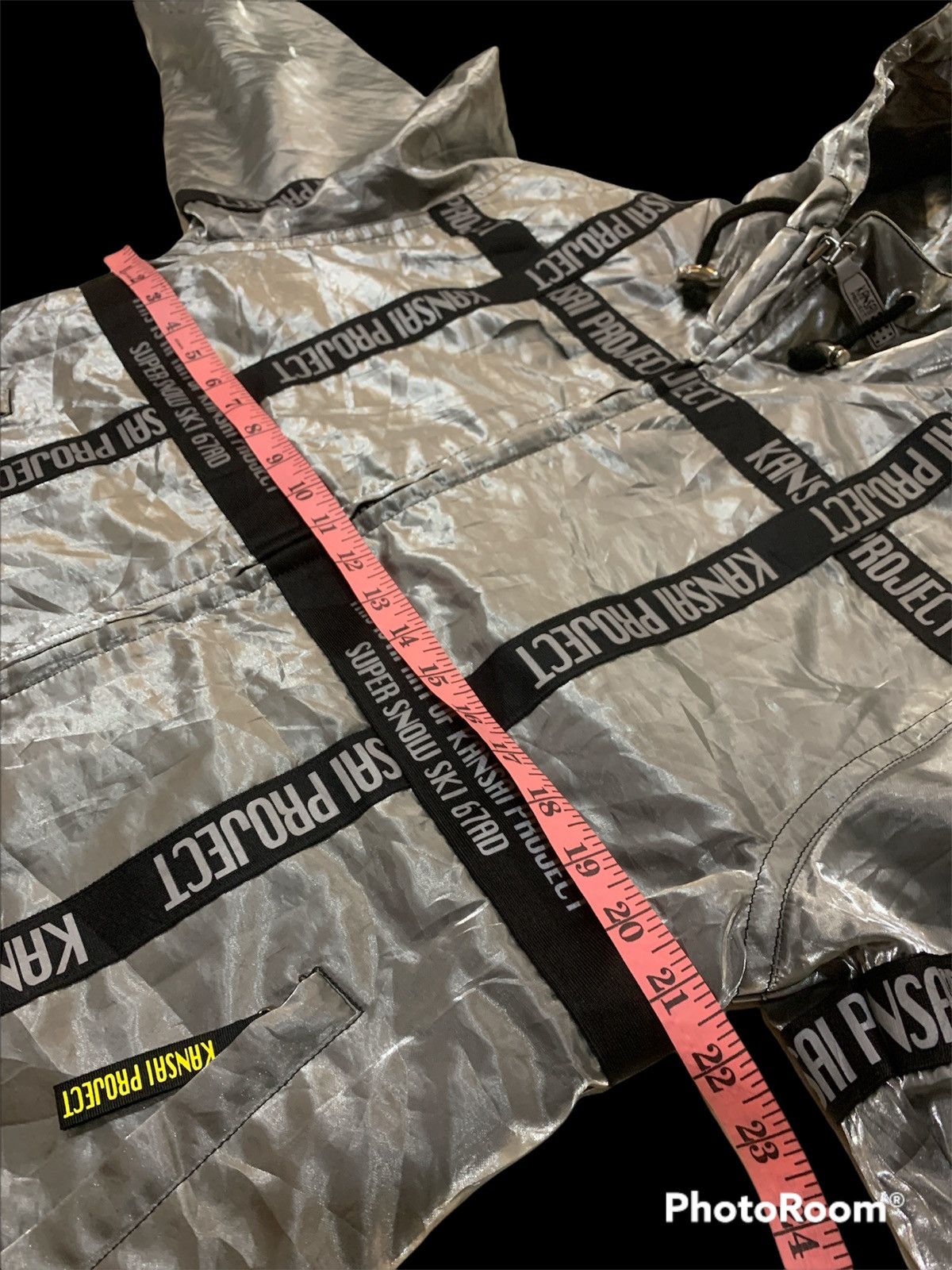 Kansai Yamamoto KANSAI PROJECT BONDAGE METALLIC SILVER JACKET ASTRONAUT Size US M / EU 48-50 / 2 - 6 Thumbnail