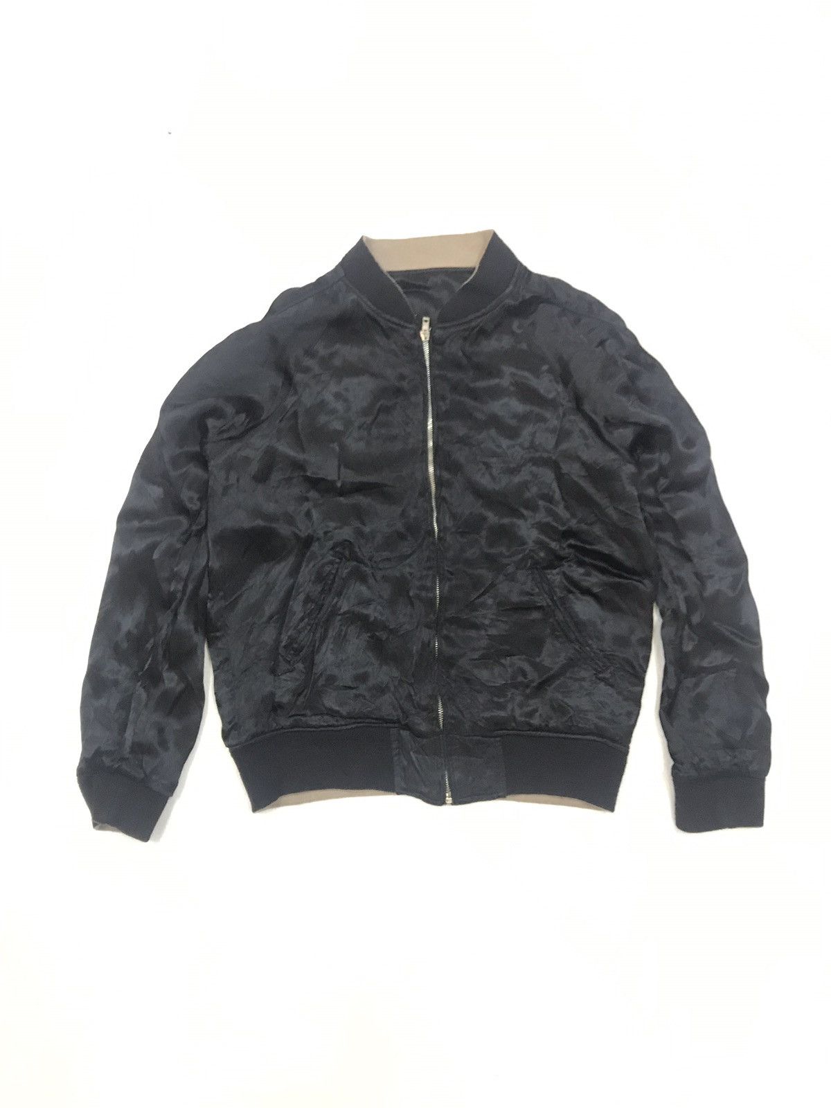 Japanese Brand × RUDE GALLERY RUDE GALLERY JAPAN SKULL EMBROIDERED RAYON JACKET 2 SIDED Size US S / EU 44-46 / 1 - 3 Thumbnail