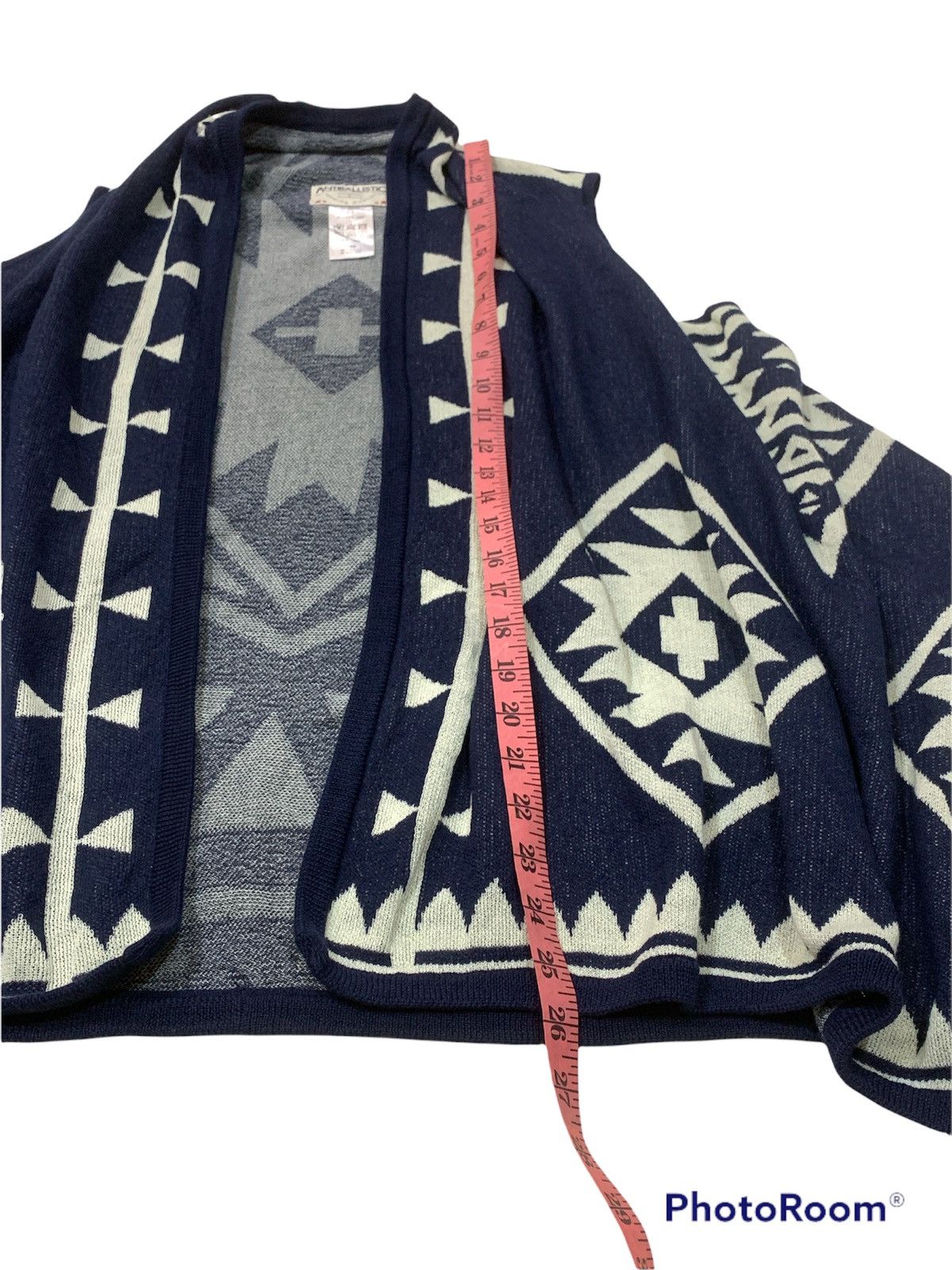 Japanese Brand ANTIBALLISTIC LARGE CARDIGAN NAVAJO CHIMAYO PATTERN Size US M / EU 48-50 / 2 - 3 Thumbnail