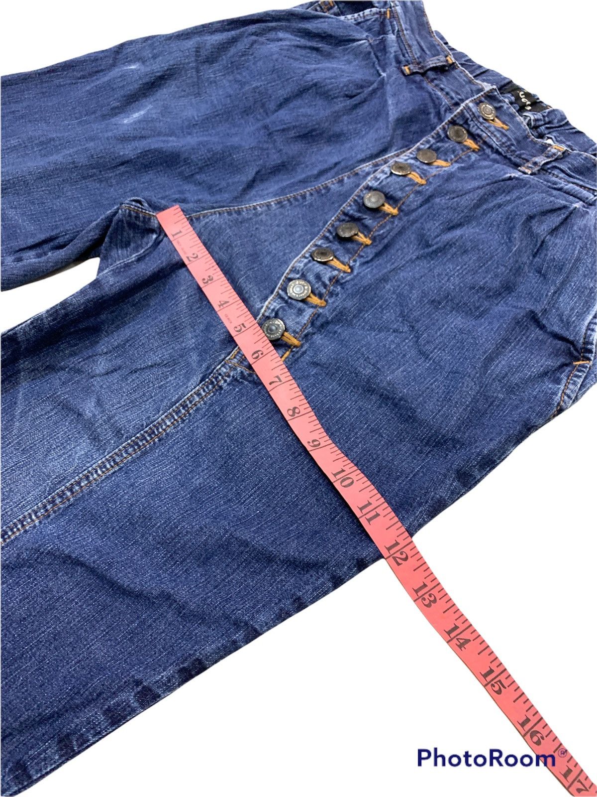 CABANE de ZUCCa ZUCCA 6 POCKETS MULTI BUTTON FLY DENIM RAREI Size US 34 / EU 50 - 7 Thumbnail
