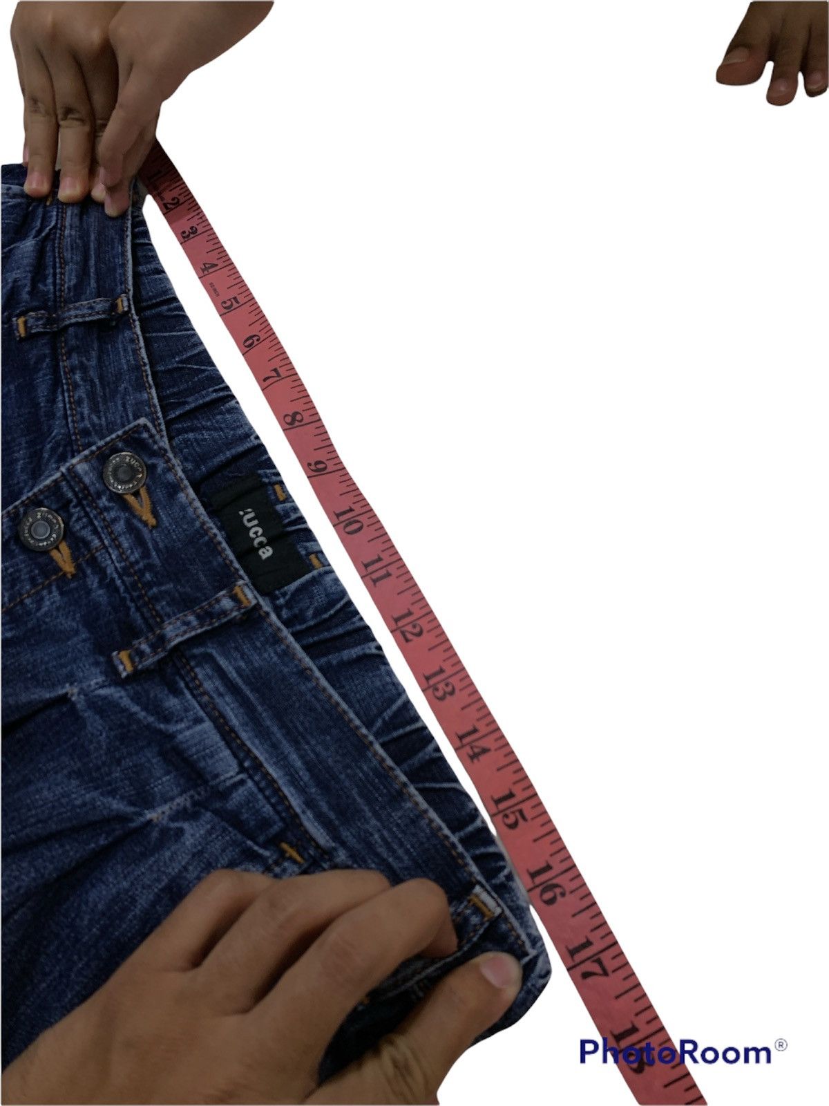 CABANE de ZUCCa ZUCCA 6 POCKETS MULTI BUTTON FLY DENIM RAREI Size US 34 / EU 50 - 9 Thumbnail