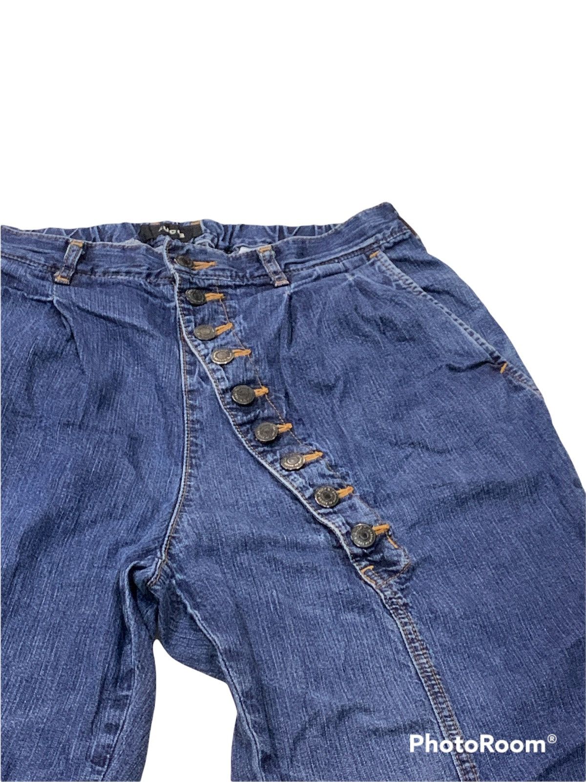 CABANE de ZUCCa ZUCCA 6 POCKETS MULTI BUTTON FLY DENIM RAREI Size US 34 / EU 50 - 8 Thumbnail