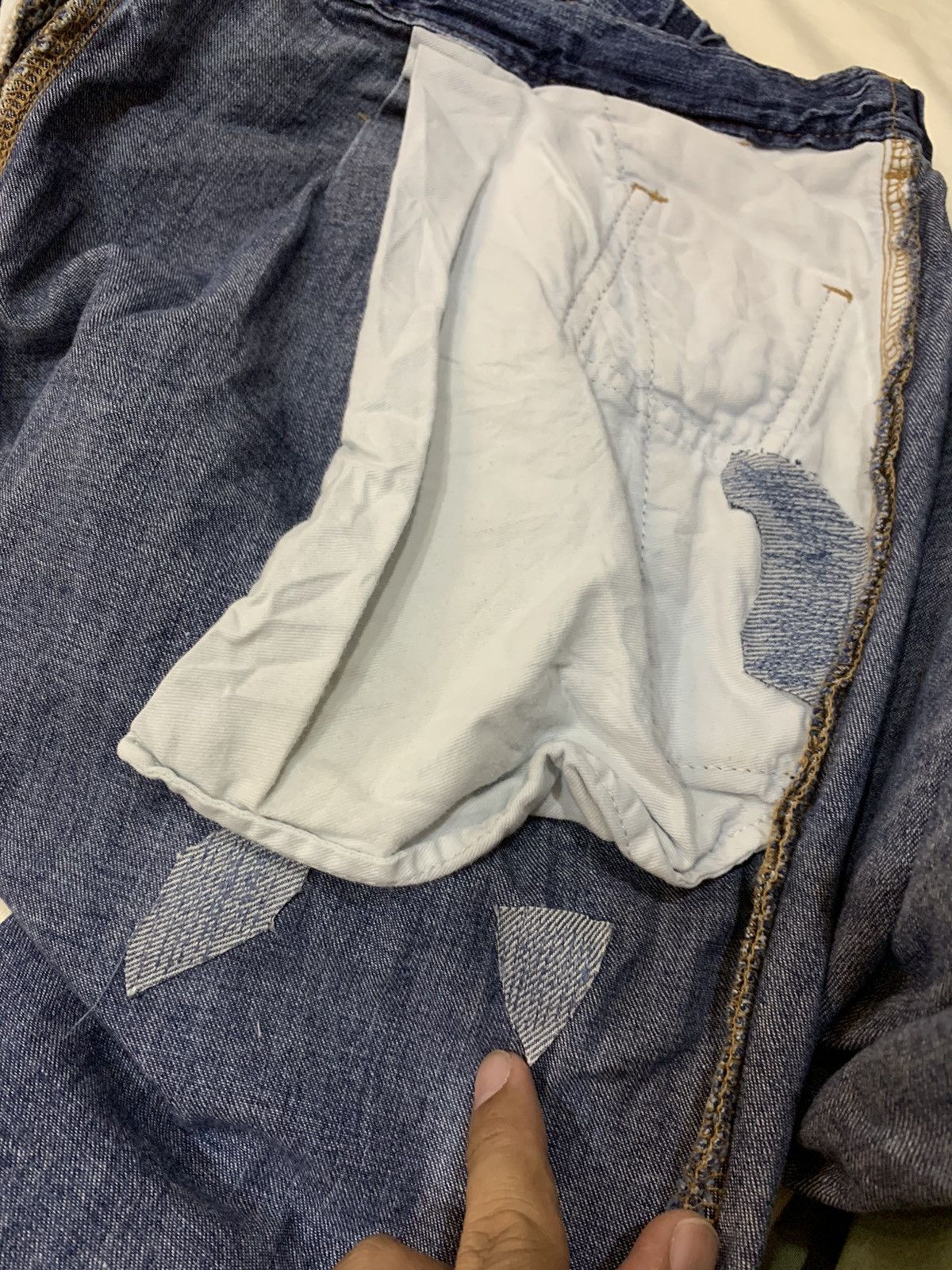 CABANE de ZUCCa ZUCCA 6 POCKETS MULTI BUTTON FLY DENIM RAREI Size US 34 / EU 50 - 17 Thumbnail