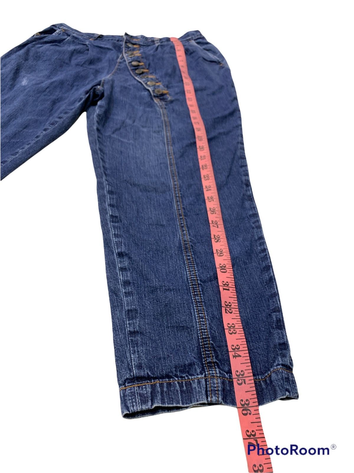 CABANE de ZUCCa ZUCCA 6 POCKETS MULTI BUTTON FLY DENIM RAREI Size US 34 / EU 50 - 4 Thumbnail