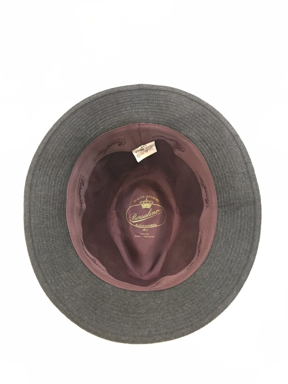 Borsalino BORSALINO ALESSANDRIA 1857 MARCA DEPOSITATA WOOL HAT Size ONE SIZE - 6 Thumbnail