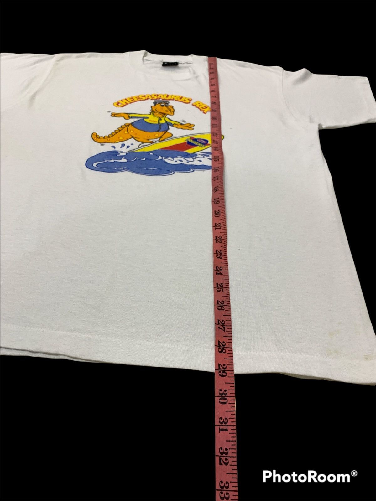 Vintage 1990s CHEESASAURUS KRAFT CHEESE SINGLE STITCHES SHIRT Size US XL / EU 56 / 4 - 3 Thumbnail
