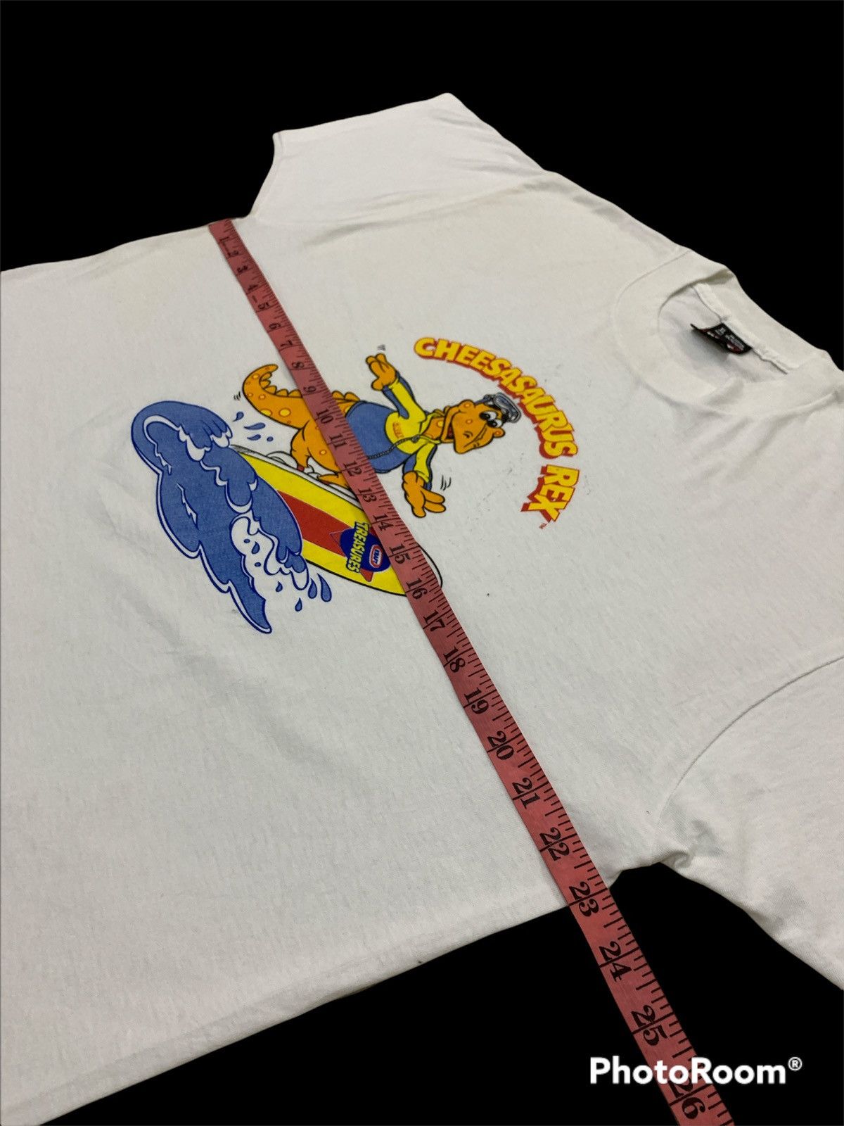 Vintage 1990s CHEESASAURUS KRAFT CHEESE SINGLE STITCHES SHIRT Size US XL / EU 56 / 4 - 4 Thumbnail