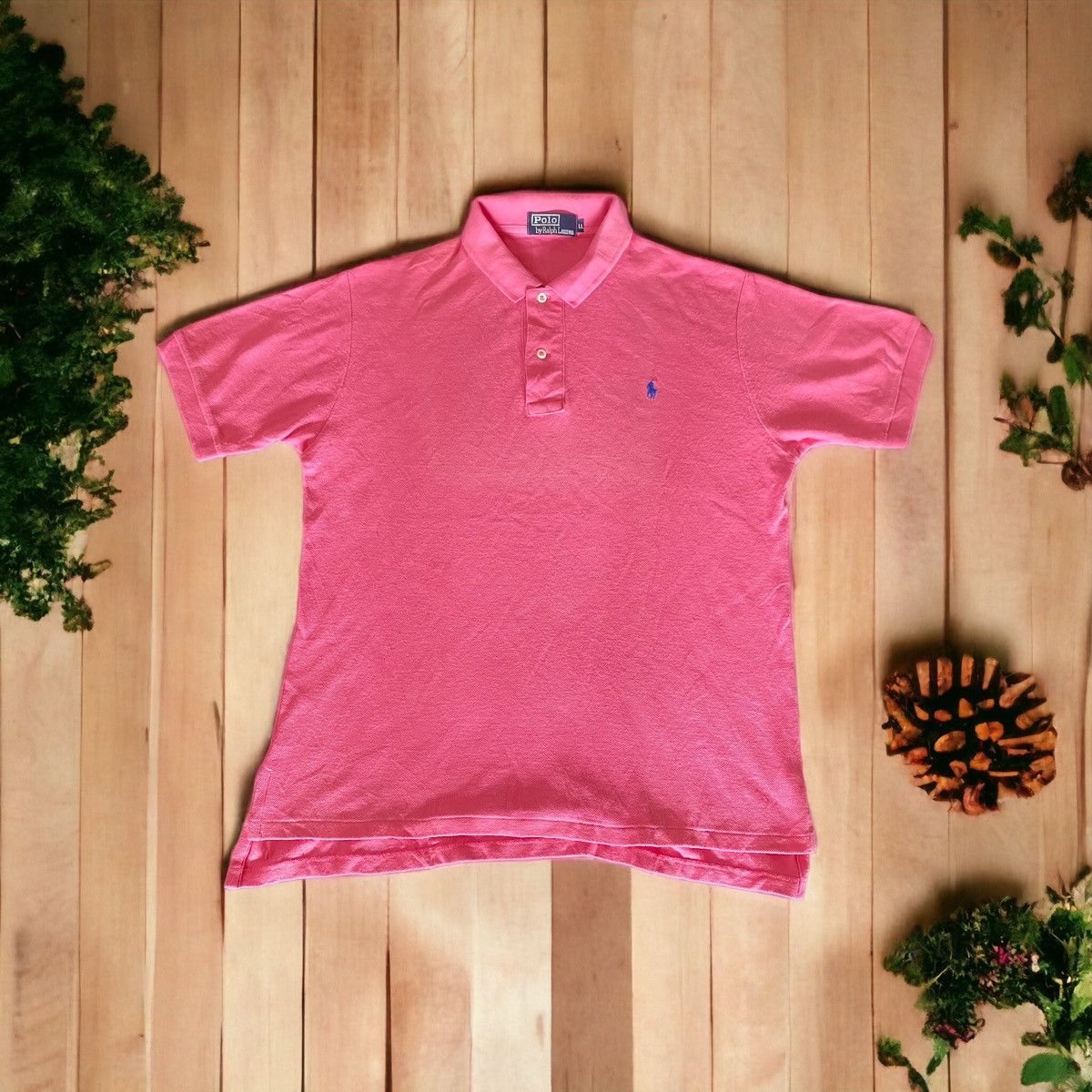 Polo Ralph Lauren Vintage Polo Ralph Lauren Polos Tee Size US M / EU 48-50 / 2 - 1 Thumbnail