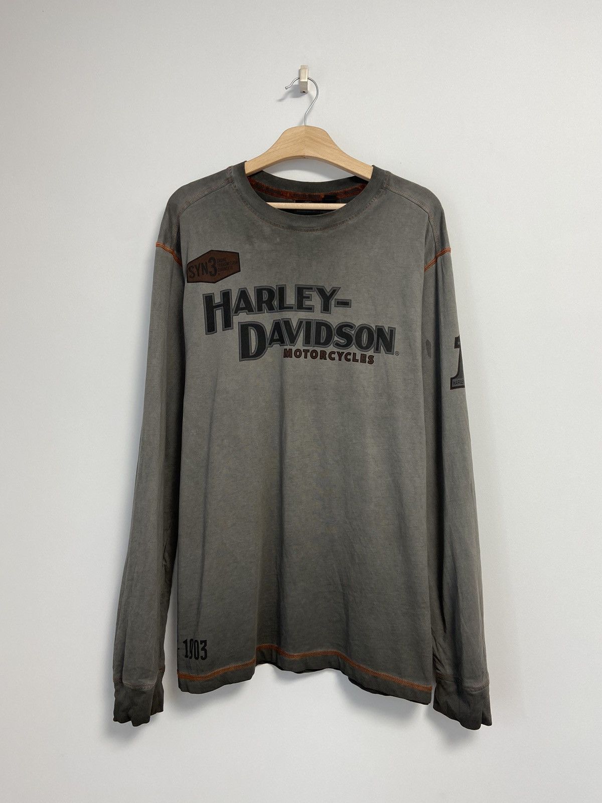 Harley Davidson Harley Davidson Vintage Long Sleeve Size US L / EU 52-54 / 3 - 1 Thumbnail