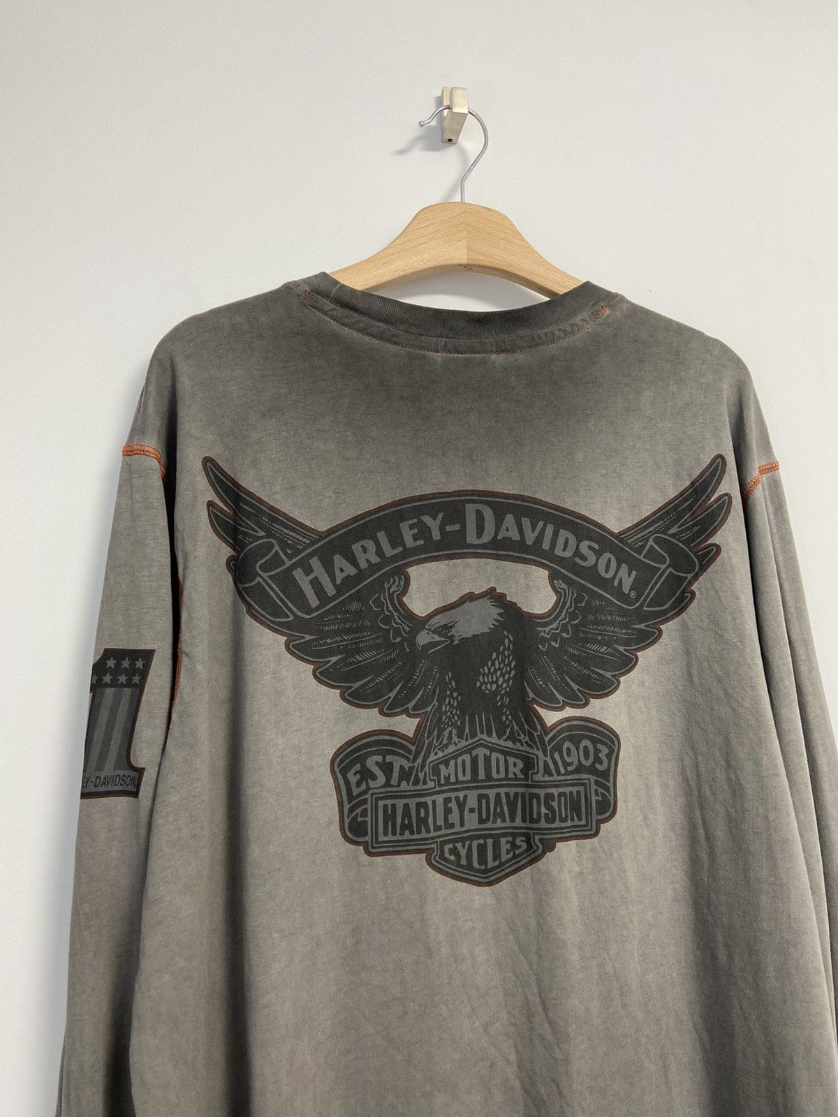 Harley Davidson Harley Davidson Vintage Long Sleeve Size US L / EU 52-54 / 3 - 12 Thumbnail