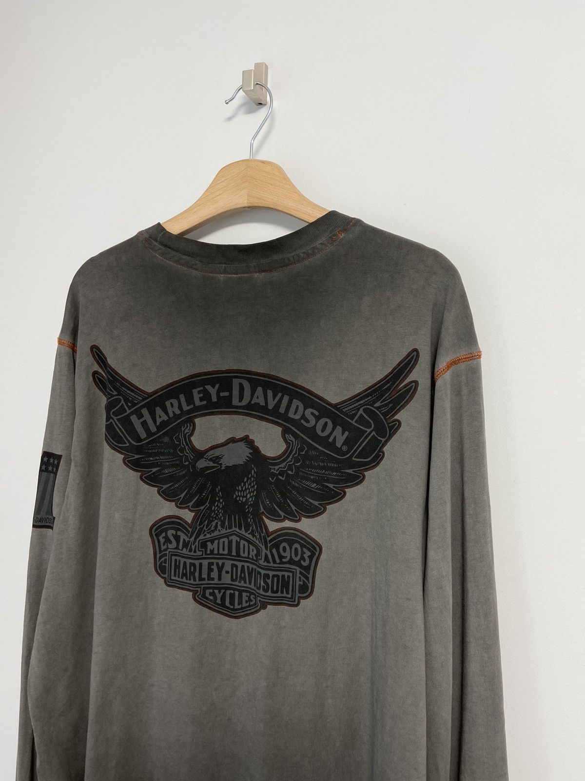 Harley Davidson Harley Davidson Vintage Long Sleeve Size US L / EU 52-54 / 3 - 13 Thumbnail