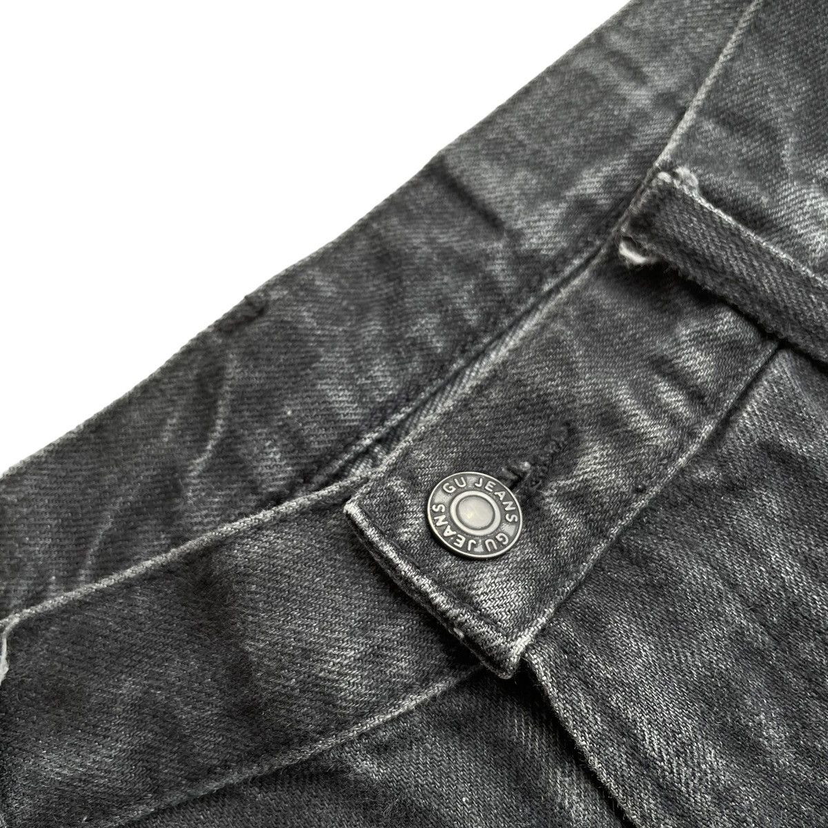 If Six Was Nine × Japanese Brand × Le Grande Bleu (L.G.B.) 🇯🇵 GU JAPAN FLARE DENIM PANTS Size US 30 / EU 46 - 8 Thumbnail