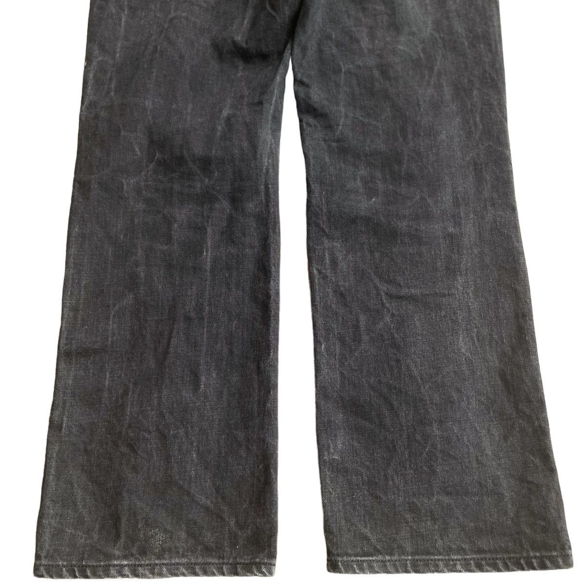If Six Was Nine × Japanese Brand × Le Grande Bleu (L.G.B.) 🇯🇵 GU JAPAN FLARE DENIM PANTS Size US 30 / EU 46 - 10 Thumbnail