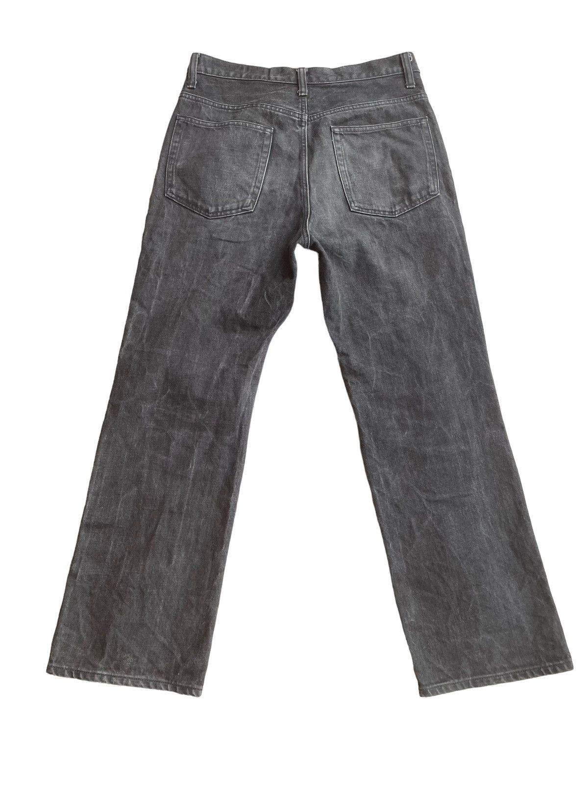 If Six Was Nine × Japanese Brand × Le Grande Bleu (L.G.B.) 🇯🇵 GU JAPAN FLARE DENIM PANTS Size US 30 / EU 46 - 2 Thumbnail