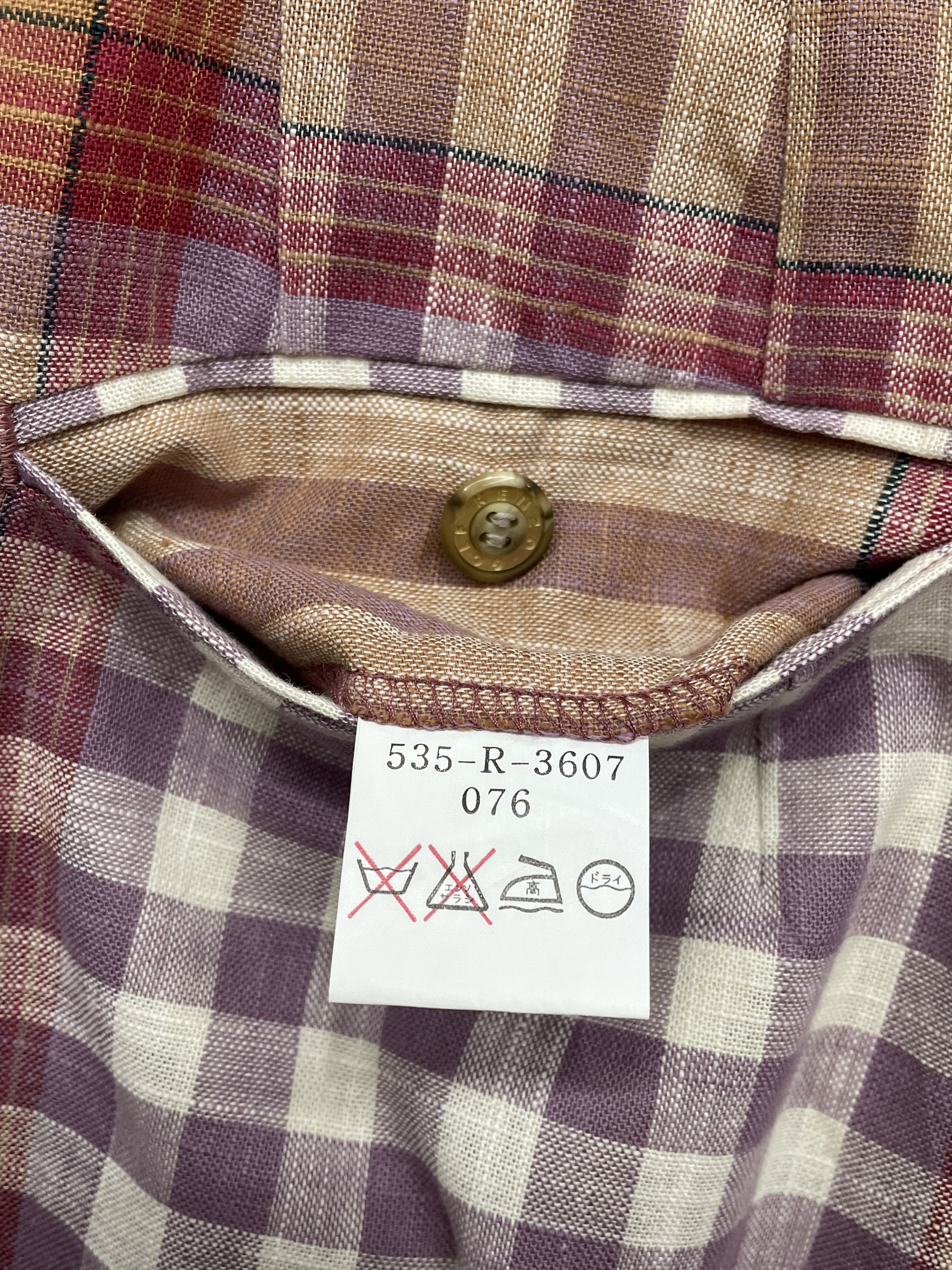 Kenzo VINTAGE 90's! KENZO Golf Checkered Hemp Blends Pants Size US 29 - 8 Thumbnail