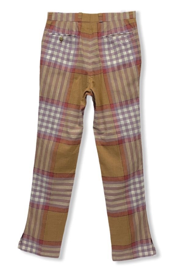 Kenzo VINTAGE 90's! KENZO Golf Checkered Hemp Blends Pants Size US 29 - 2 Thumbnail