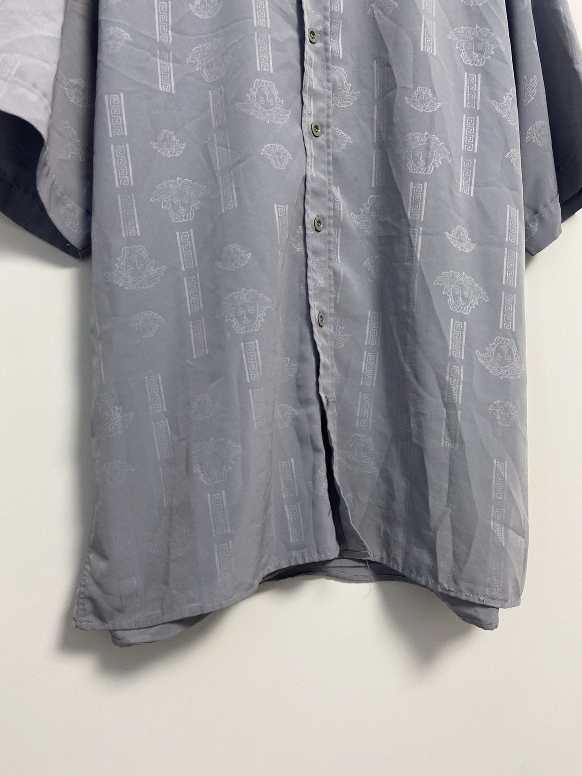 Versace Versace Button Up Shirt Monogram Size US L / EU 52-54 / 3 - 3 Thumbnail