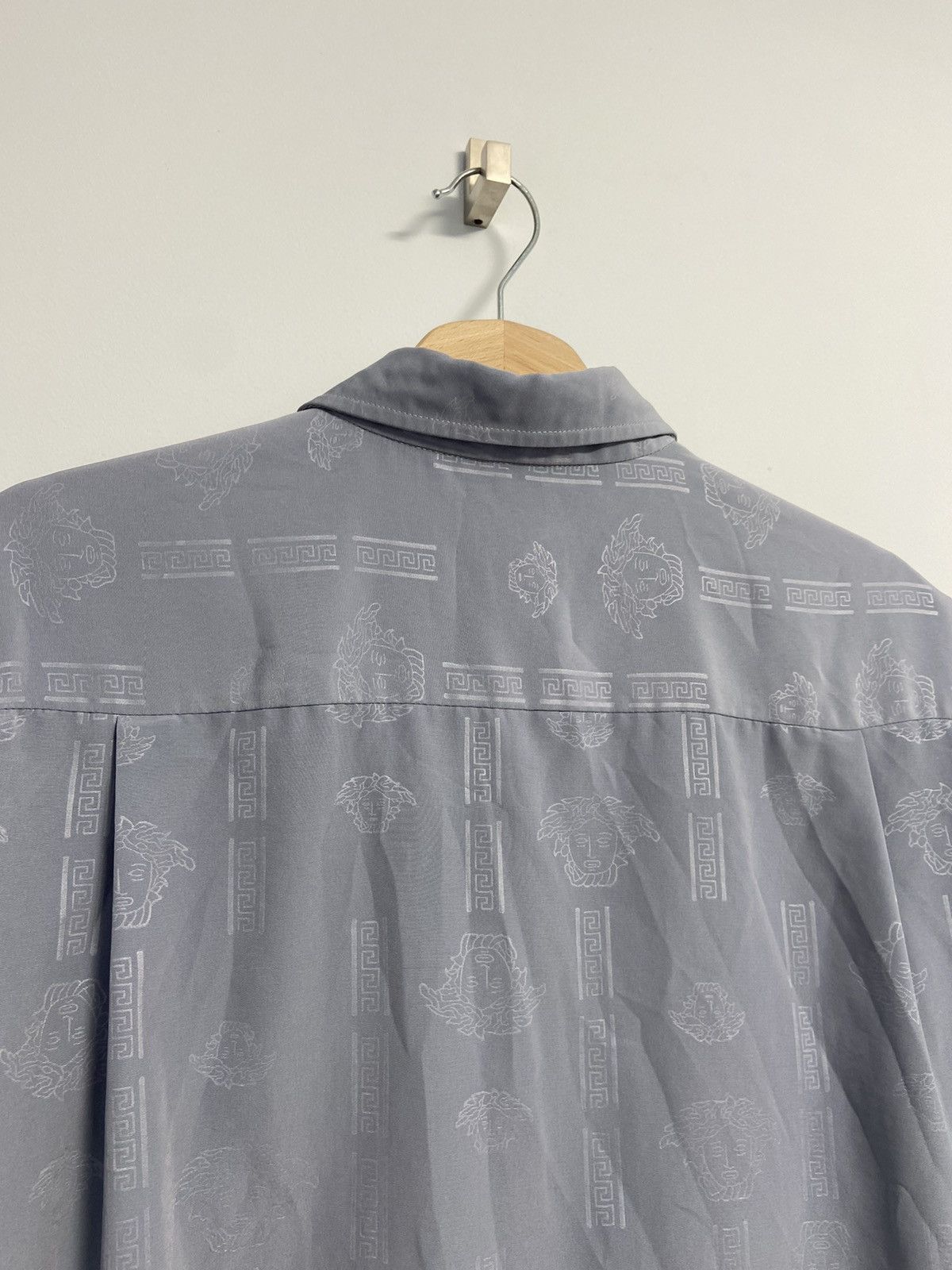 Versace Versace Button Up Shirt Monogram Size US L / EU 52-54 / 3 - 13 Thumbnail