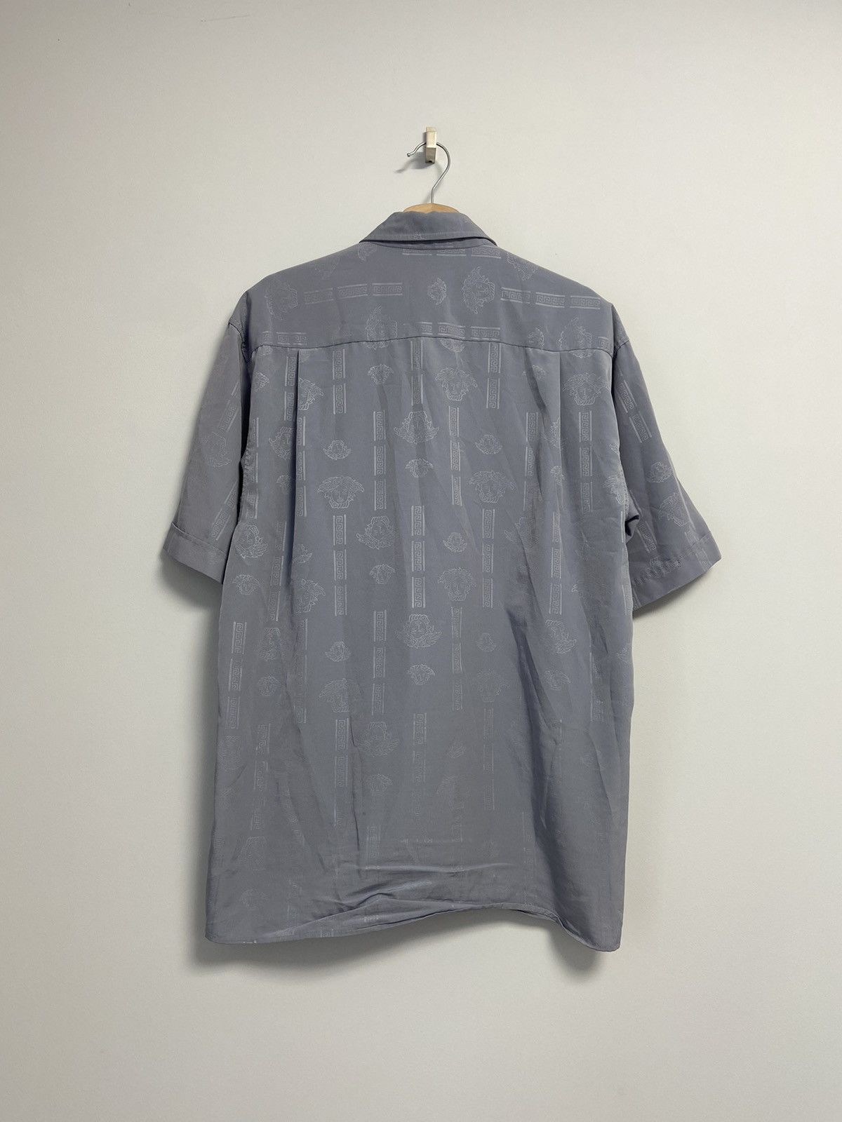 Versace Versace Button Up Shirt Monogram Size US L / EU 52-54 / 3 - 12 Thumbnail