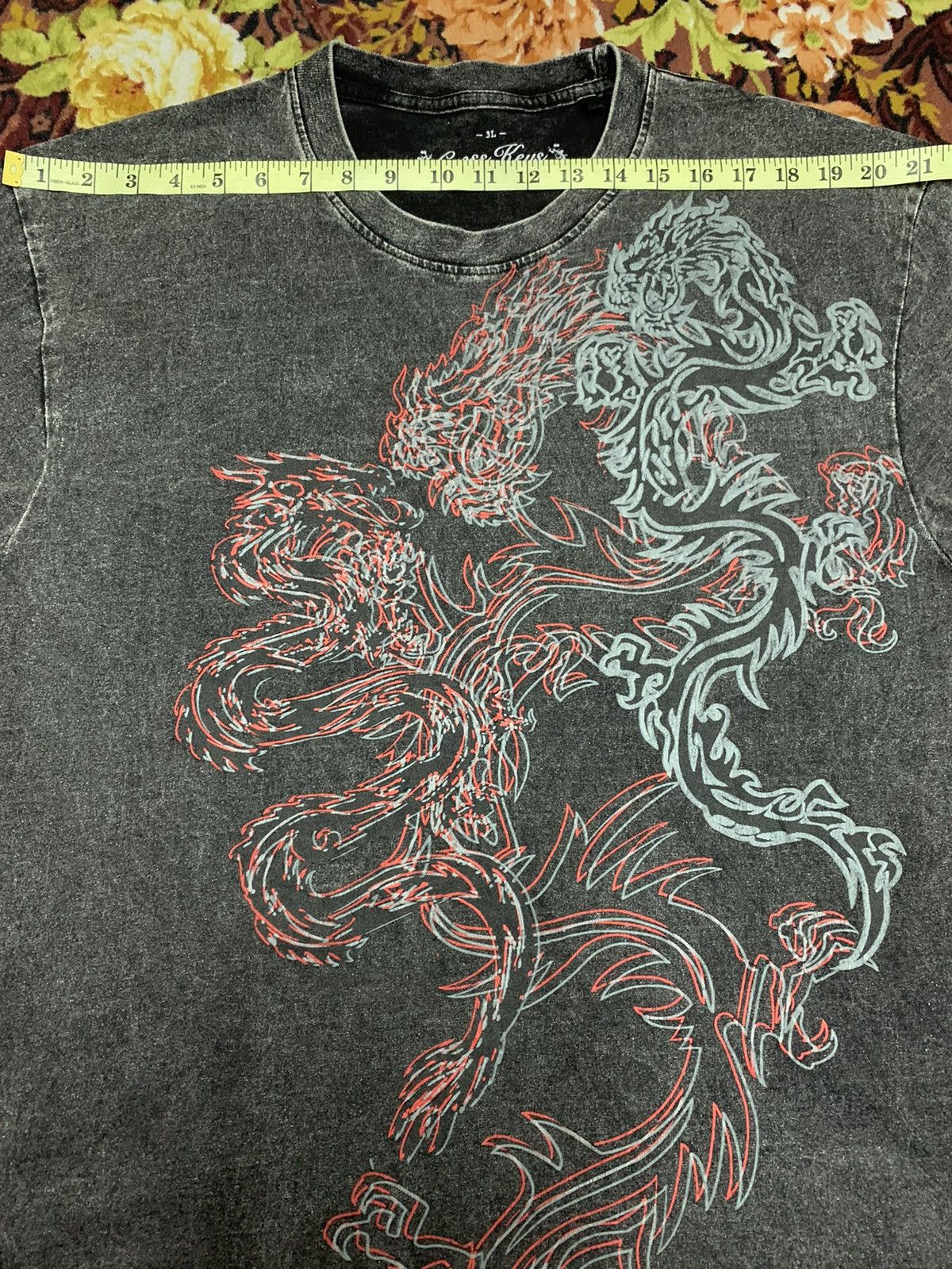 Japanese Brand Japanese Brand Cross Keys Sukajan Dragon Design Size US M / EU 48-50 / 2 - 8 Thumbnail