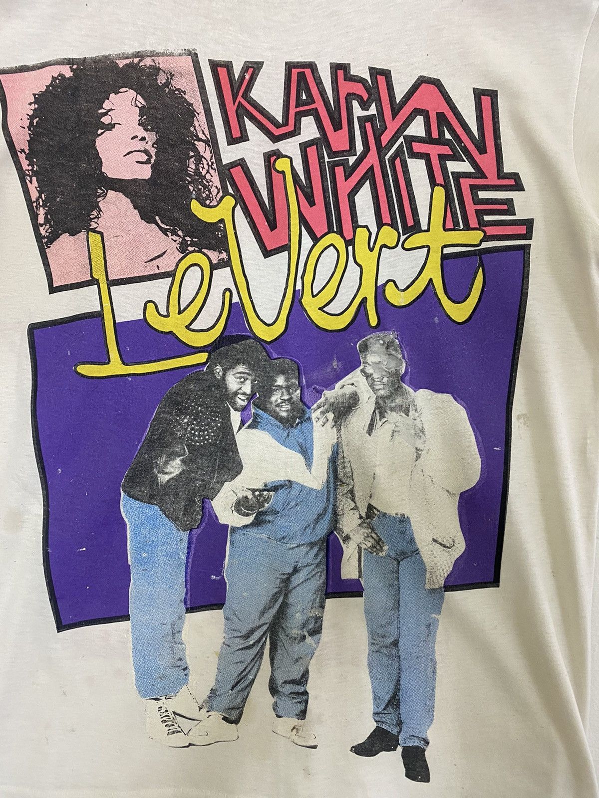 Band Tees vintage 90s BOBBY BROWN live rare design rap t-shirts Size US M / EU 48-50 / 2 - 3 Thumbnail