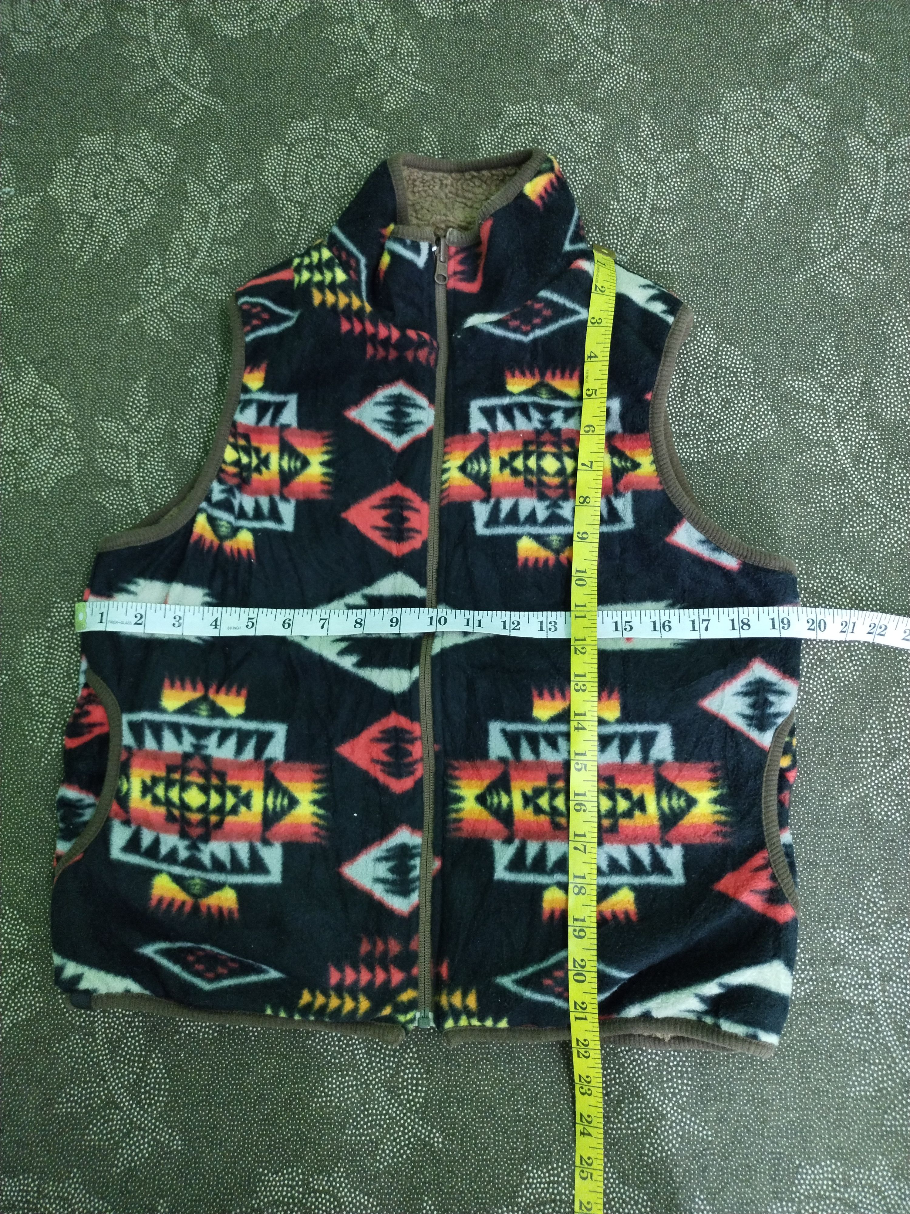 McGregor VINTAGE VEST MGREGOR NAVAJO REVERSIBLE FLEECE JACKET Size US S / EU 44-46 / 1 - 13 Thumbnail