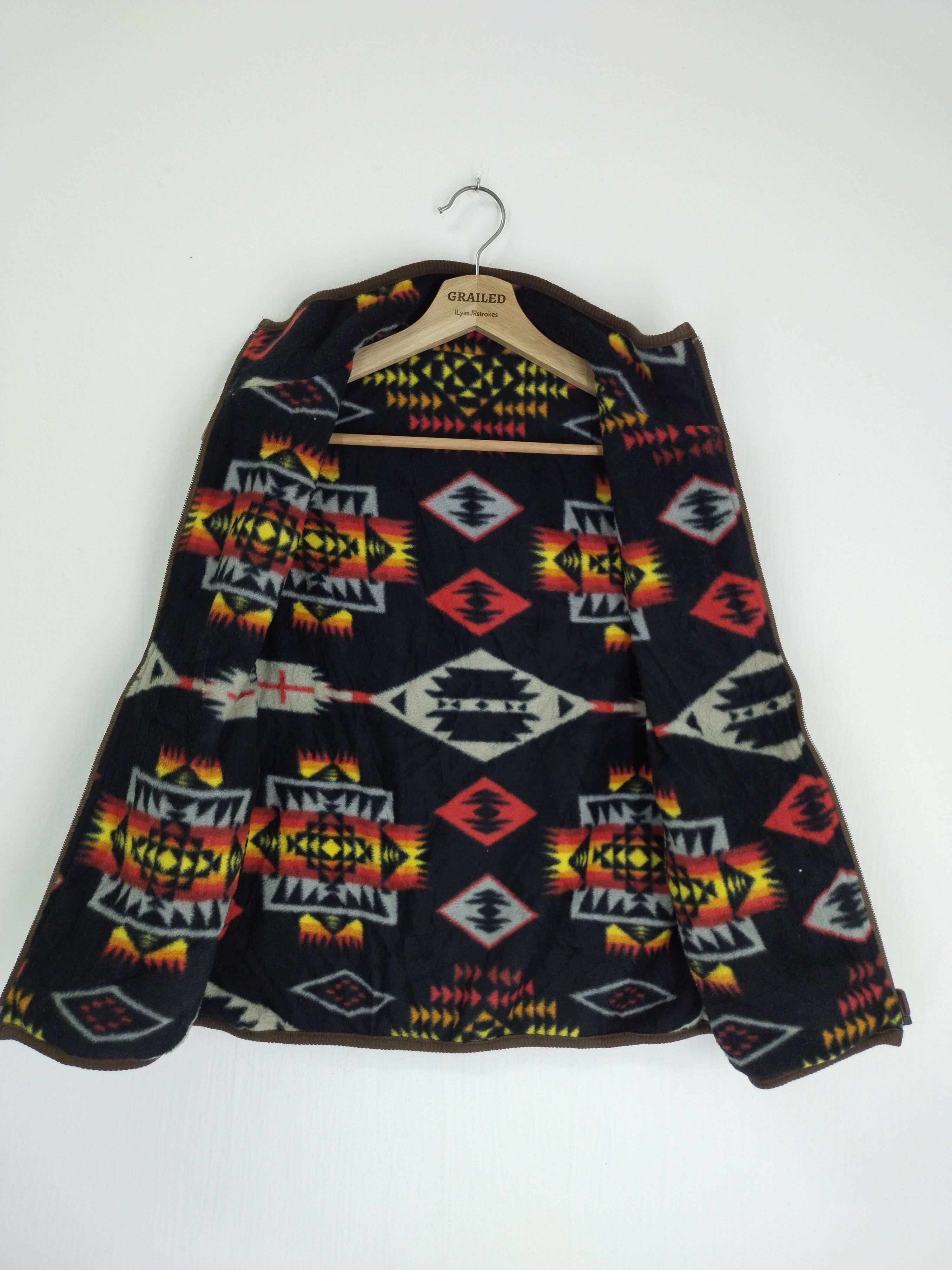 McGregor VINTAGE VEST MGREGOR NAVAJO REVERSIBLE FLEECE JACKET Size US S / EU 44-46 / 1 - 2 Thumbnail