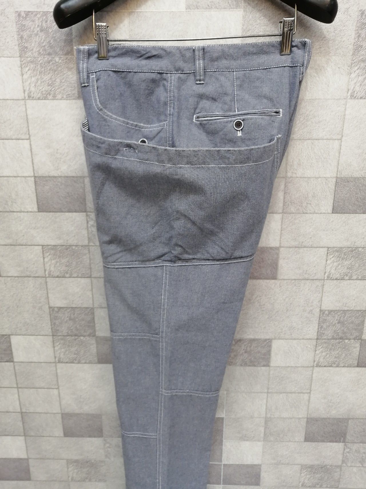 Takeo Kikuchi TAKEO KIKUCHI Designer Big Pocket Artist Streetwear Pants Size US 31 - 6 Thumbnail