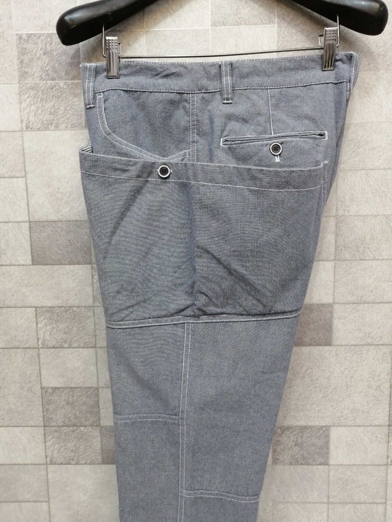Takeo Kikuchi TAKEO KIKUCHI Designer Big Pocket Artist Streetwear Pants Size US 31 - 5 Thumbnail